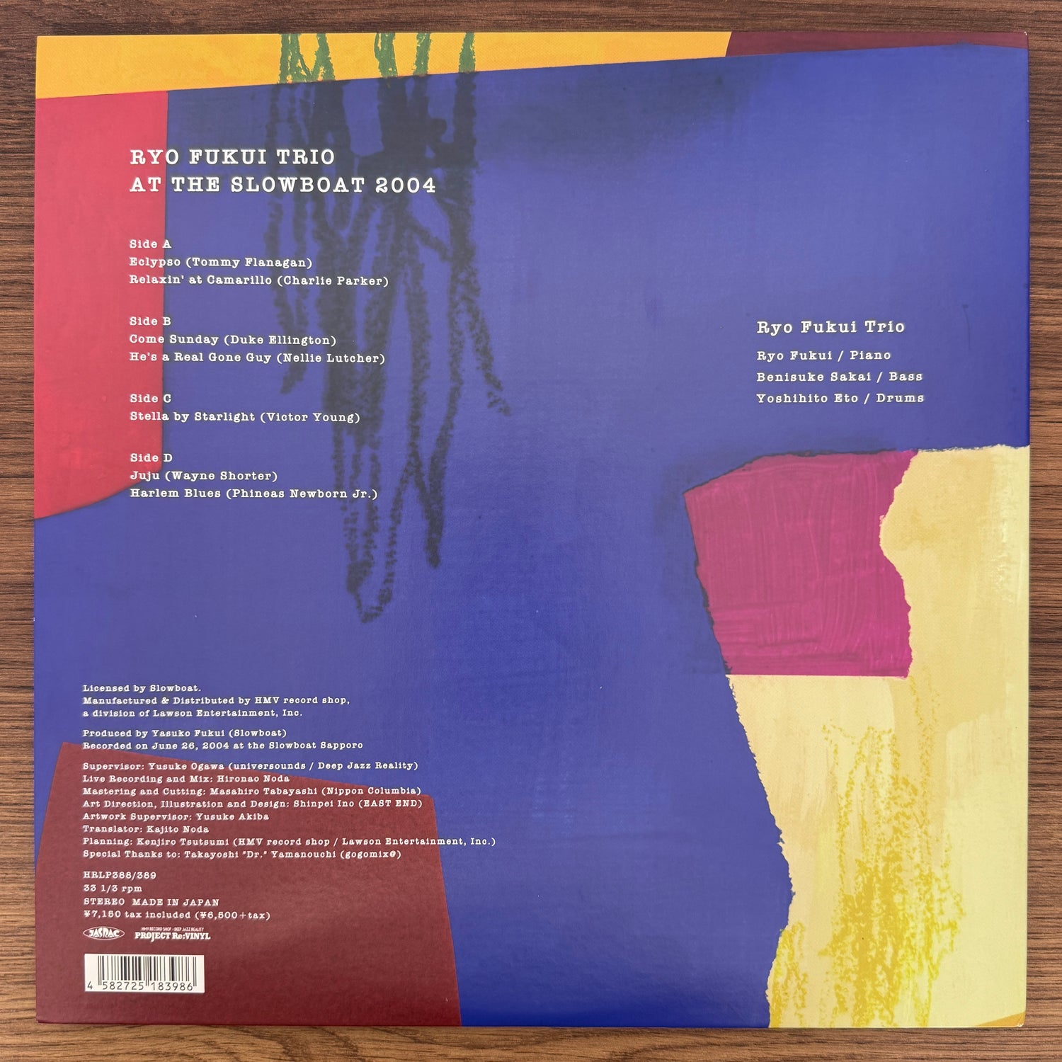 Ryo Fukui Trio – Ryo Fukui Trio At The Slowboat 2004