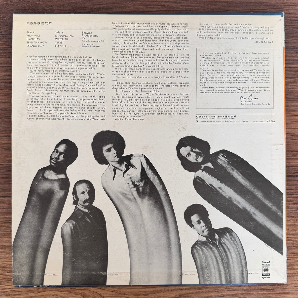Weather Report – Weather Report Japan Vinyl