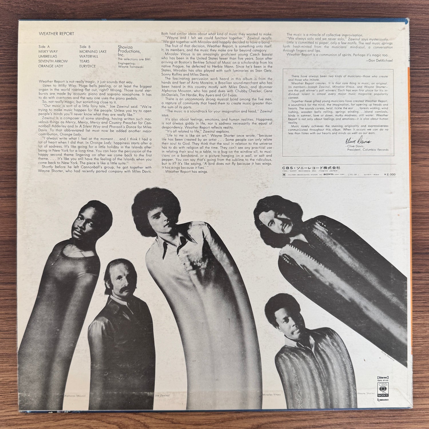 Weather Report – Weather Report Japan Vinyl