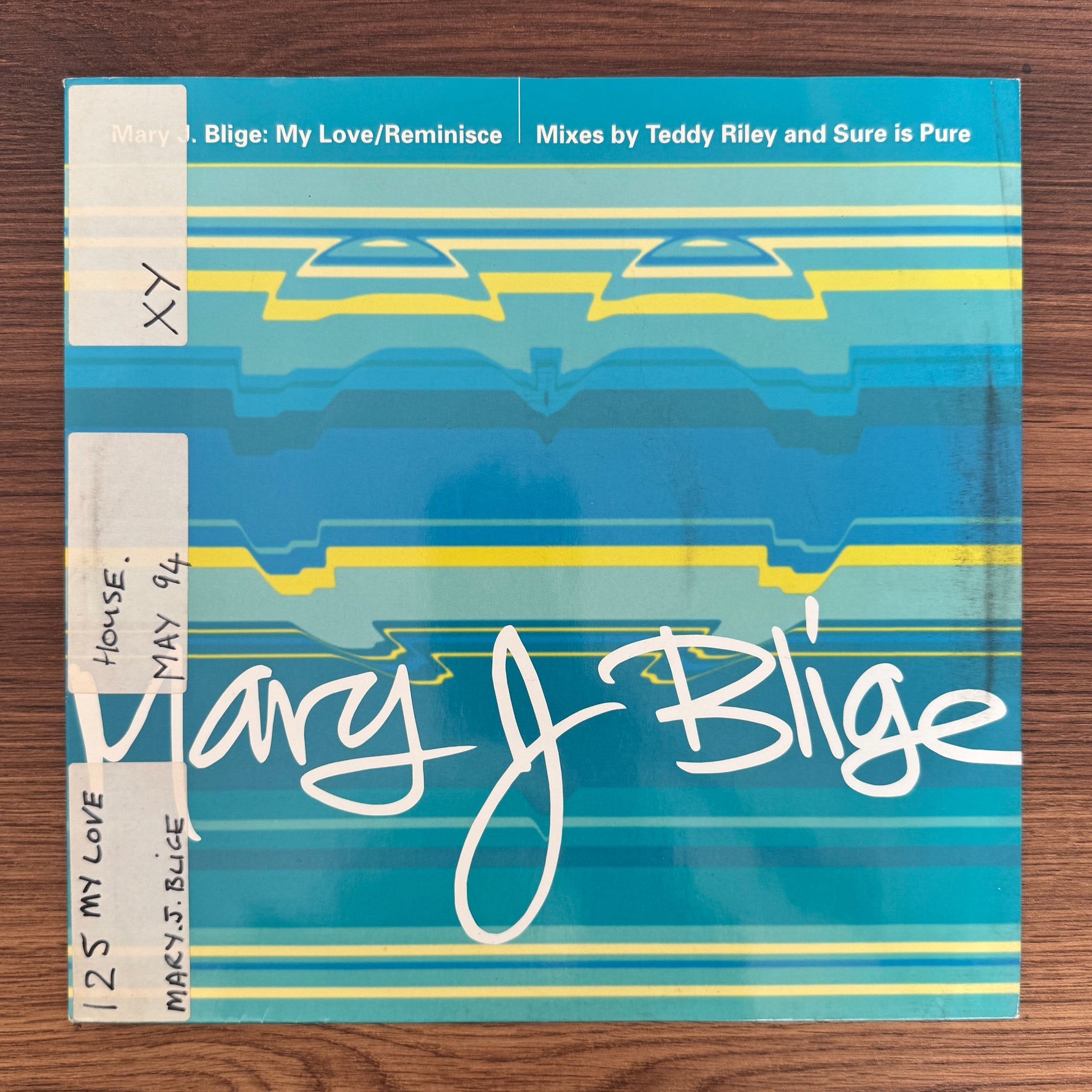 Mary J. Blige – My Love / Reminisce Japan Vinyl