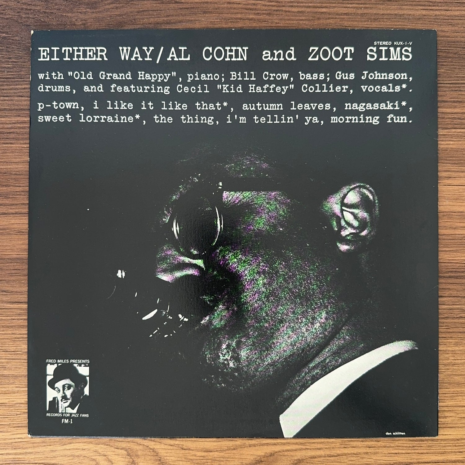 Zoot Sims And Al Cohn With Cecil Collier – Either Way