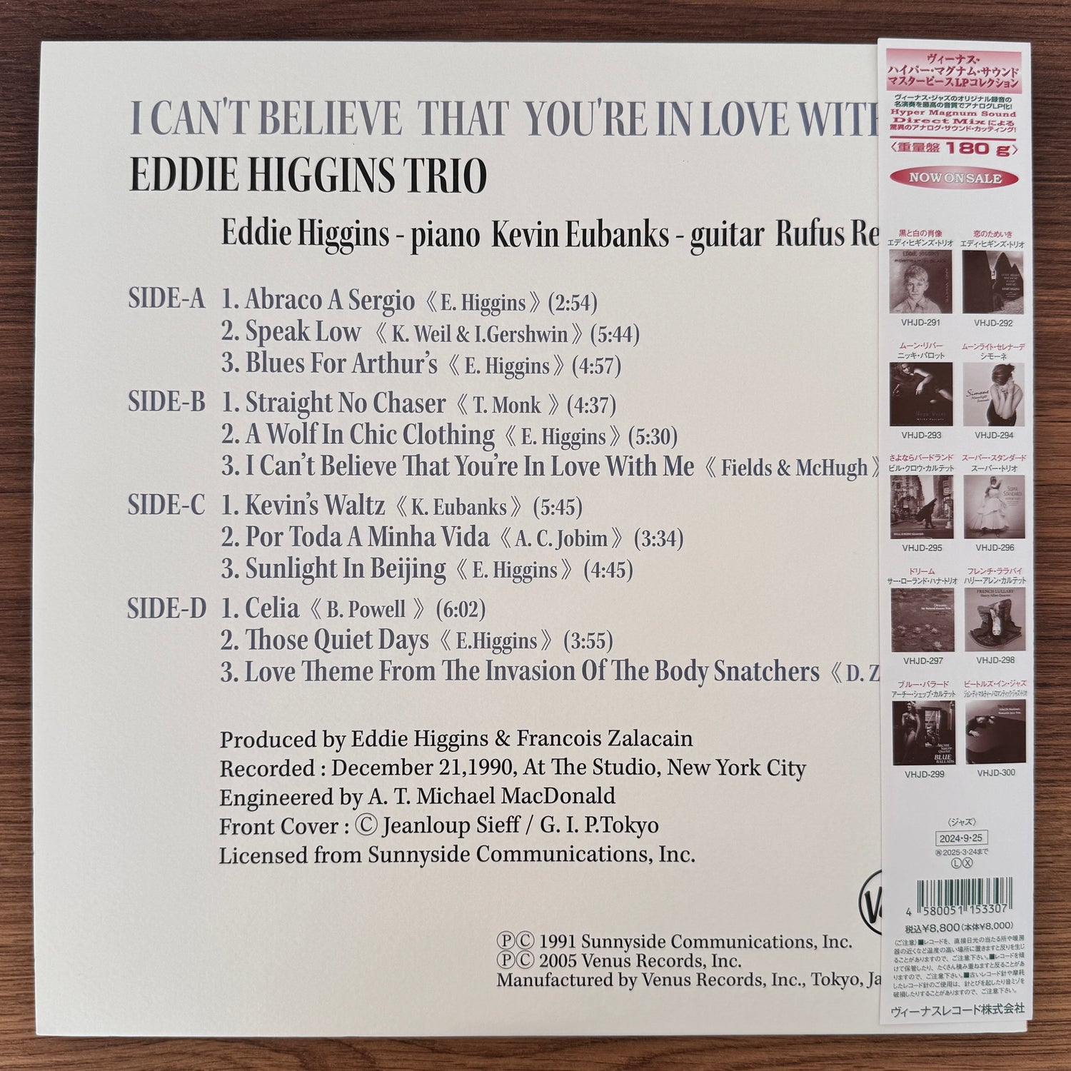 Eddie Higgins With Kevin Eubanks, Rufus Reid – I Can't Believe That You're In Love With Me