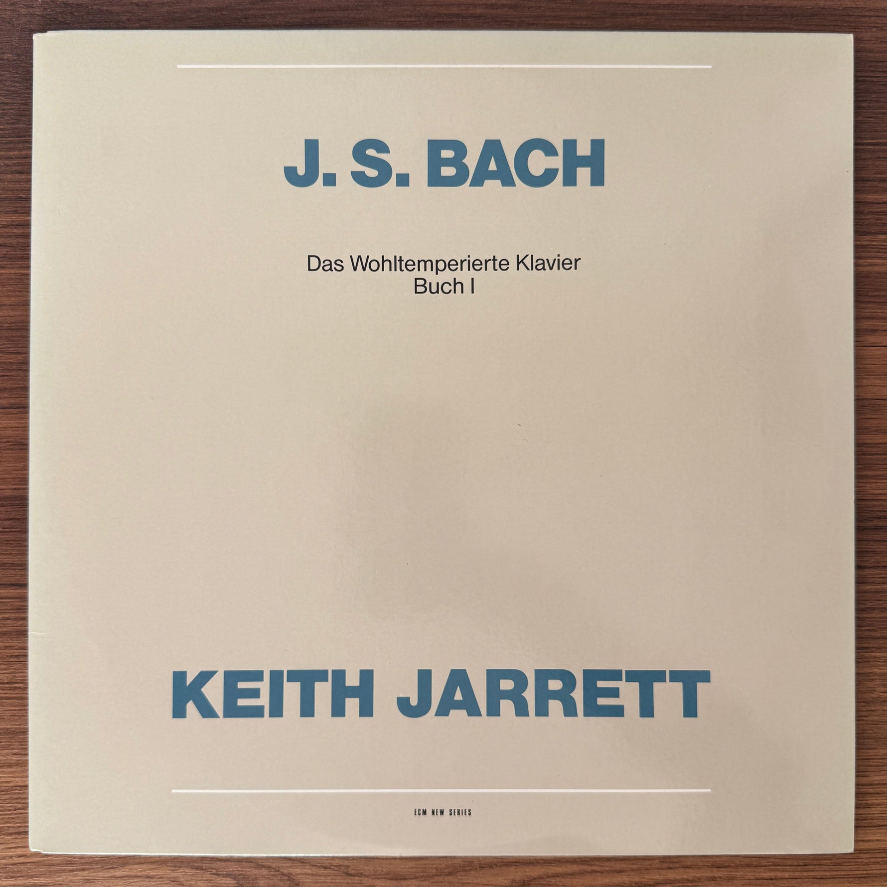 J. S. Bach, Keith Jarrett – Das Wohltemperierte Klavier Buch I Japan Vinyl