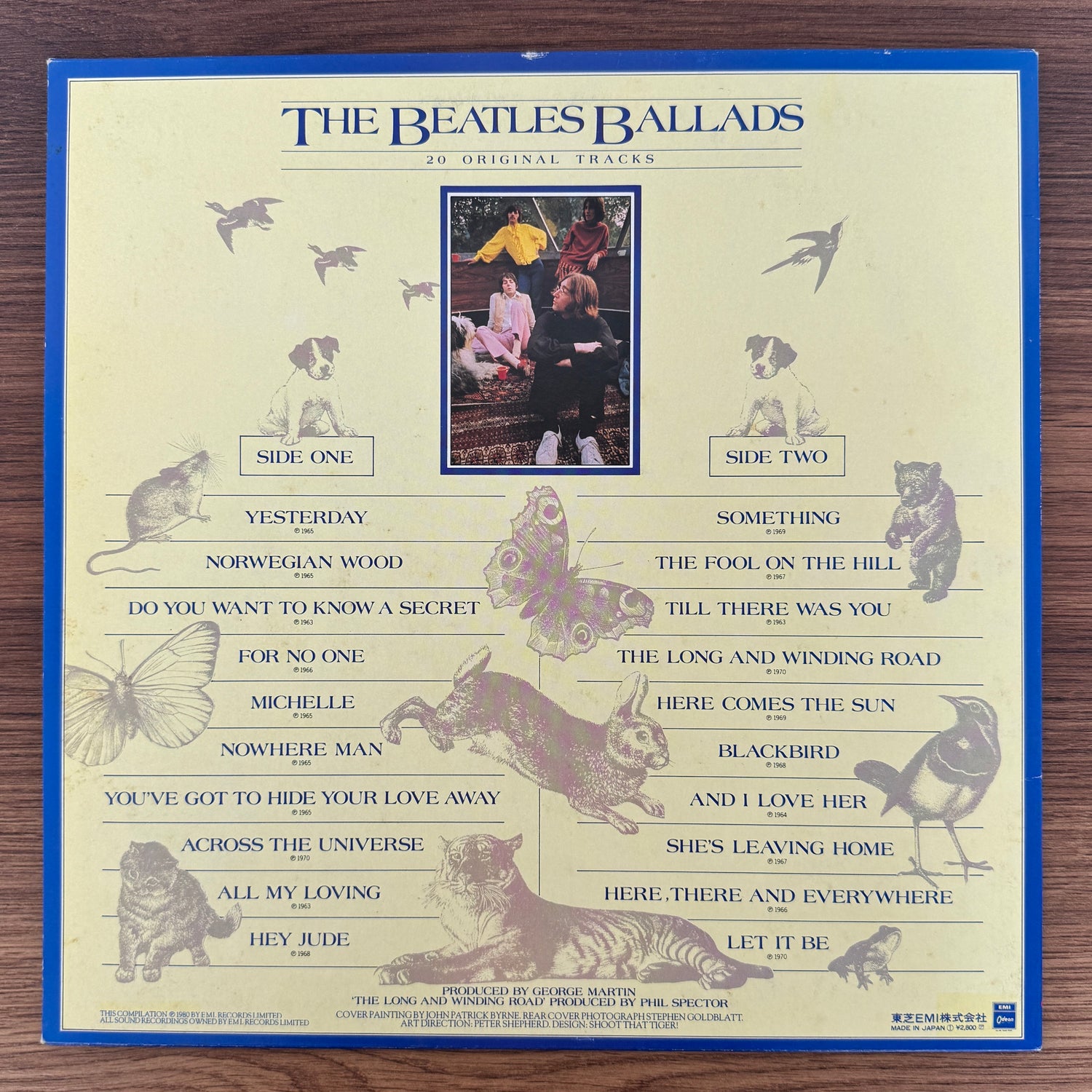 The Beatles – The Beatles Ballads (20 Original Tracks) Japan Vinyl