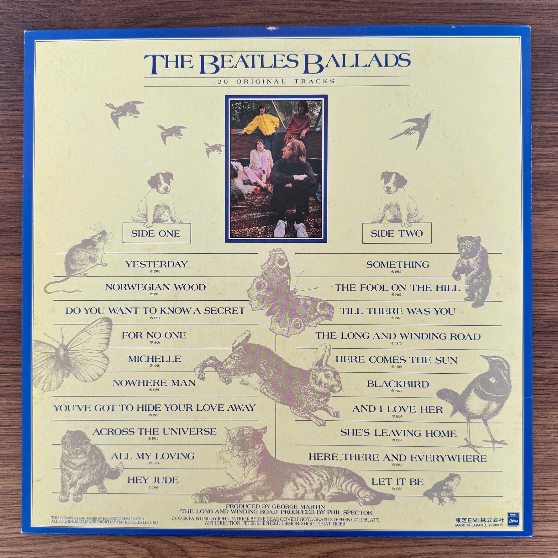 The Beatles – The Beatles Ballads (20 Original Tracks) Japan Vinyl