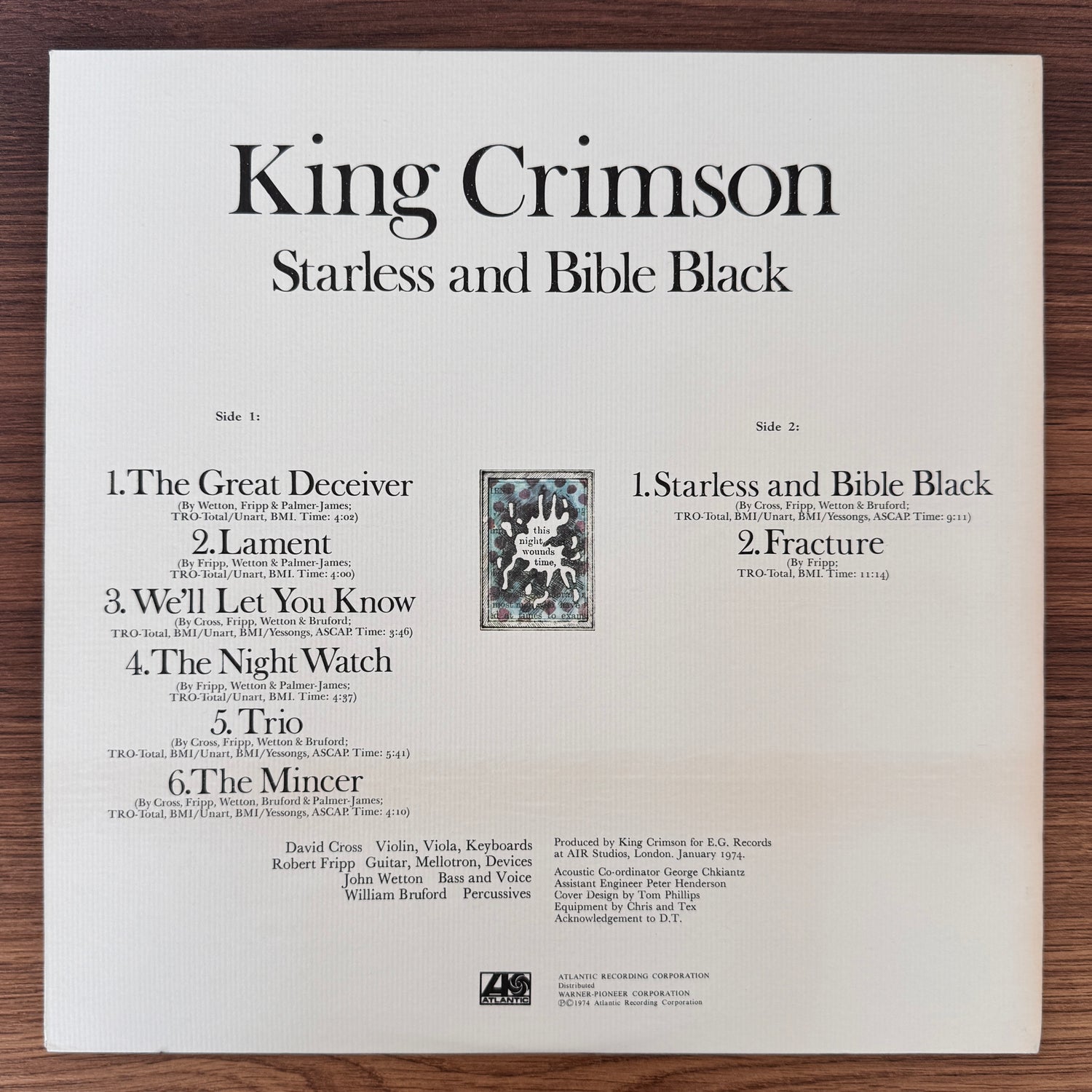 King Crimson – Starless And Bible Black
