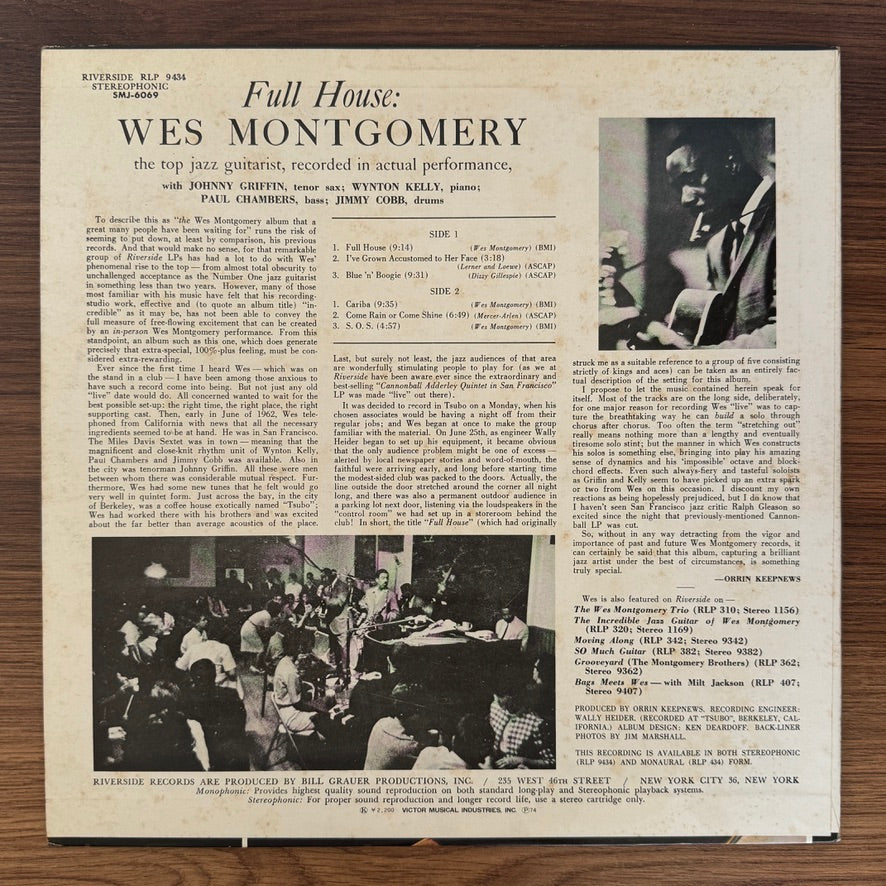 Wes Montgomery – Full House