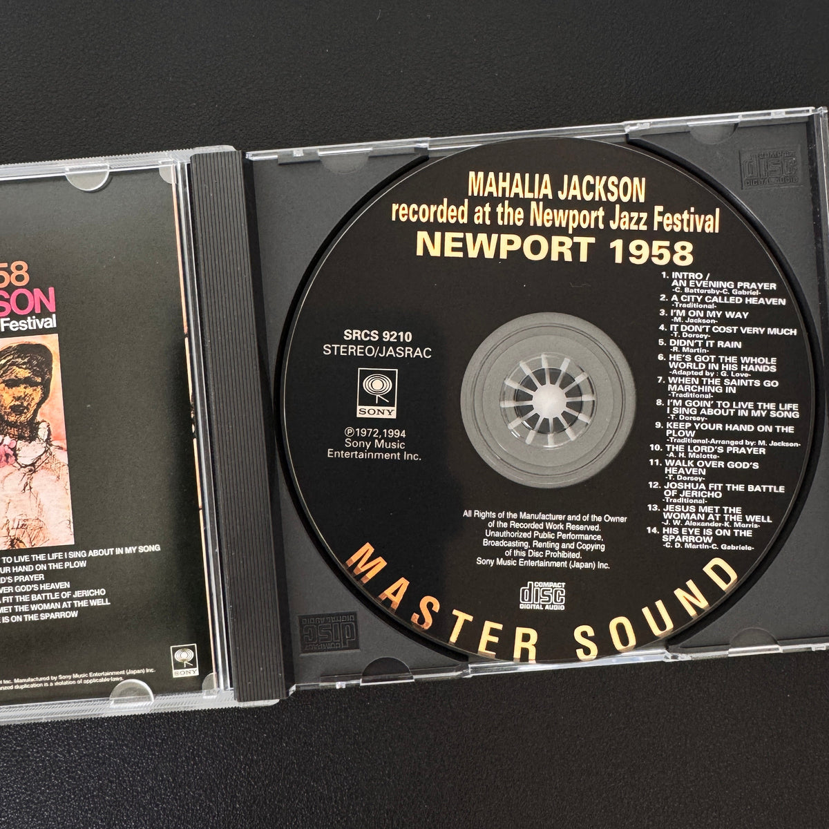 Mahalia Jackson – Newport 1958 CD Japan Vinyl