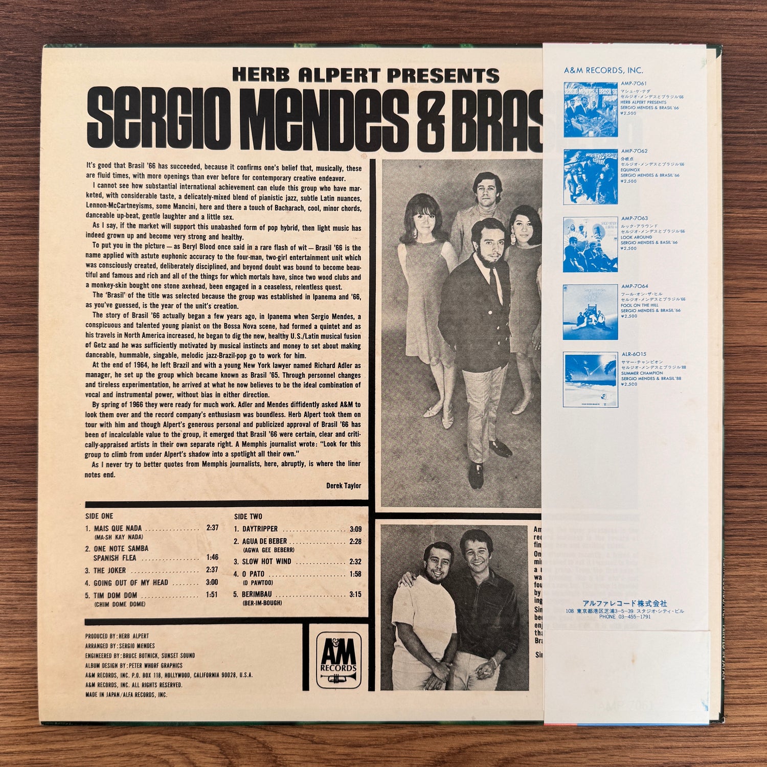 Sérgio Mendes & Brasil '66 – Herb Alpert Presents Sergio Mendes & Brasil '66