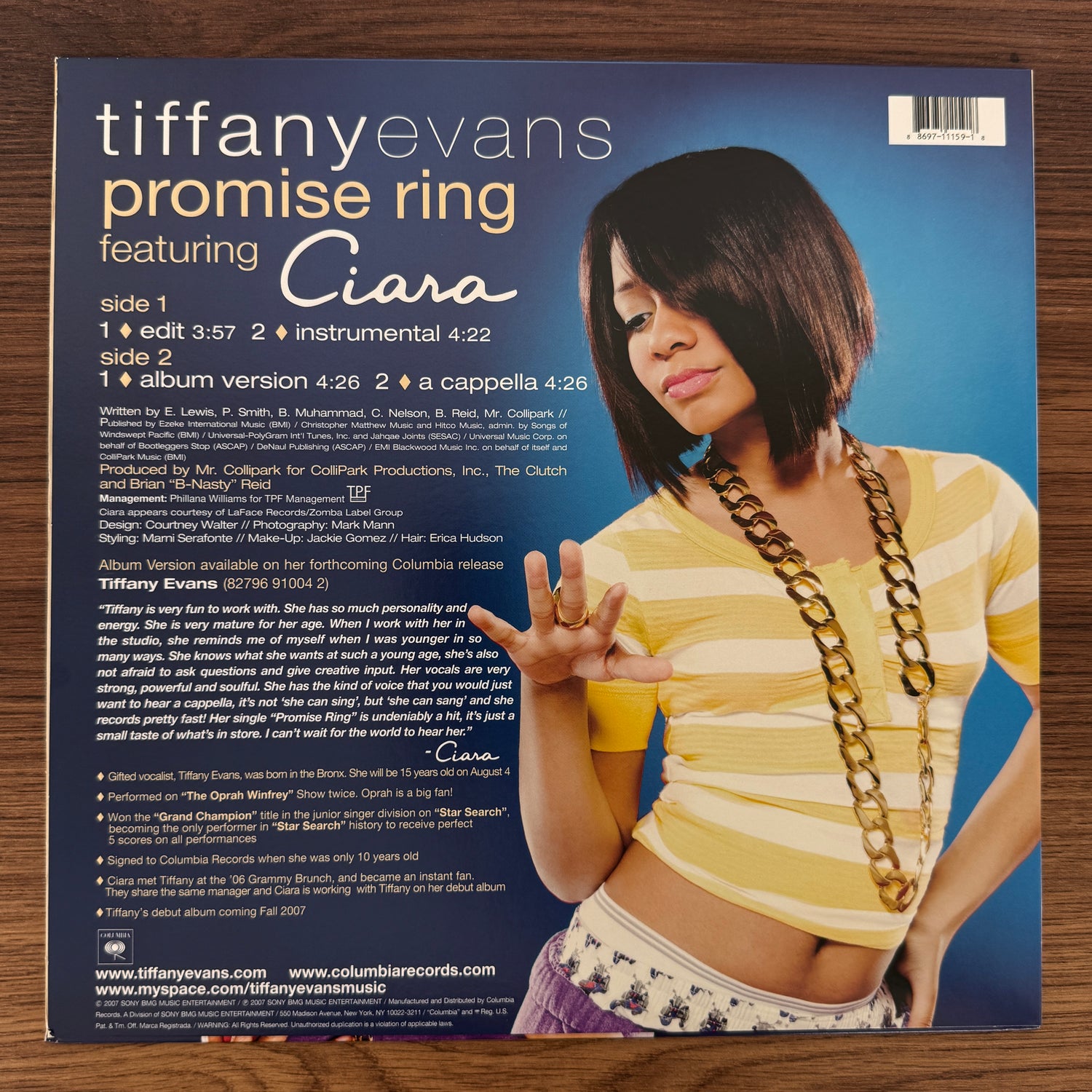 Tiffany Evans Featuring Ciara – Promise Ring