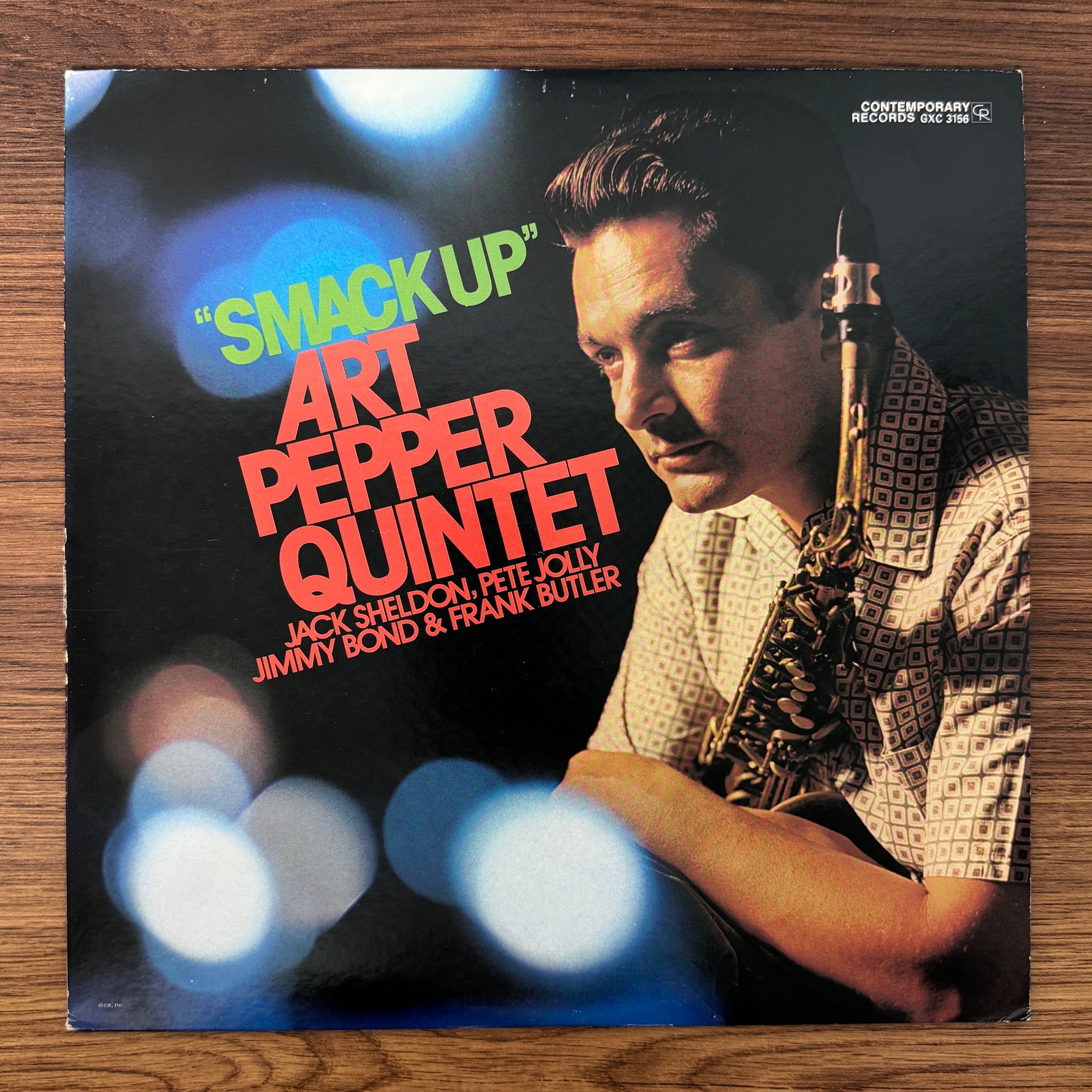 Art Pepper Quintet – Smack Up Only Japan Vinyl
