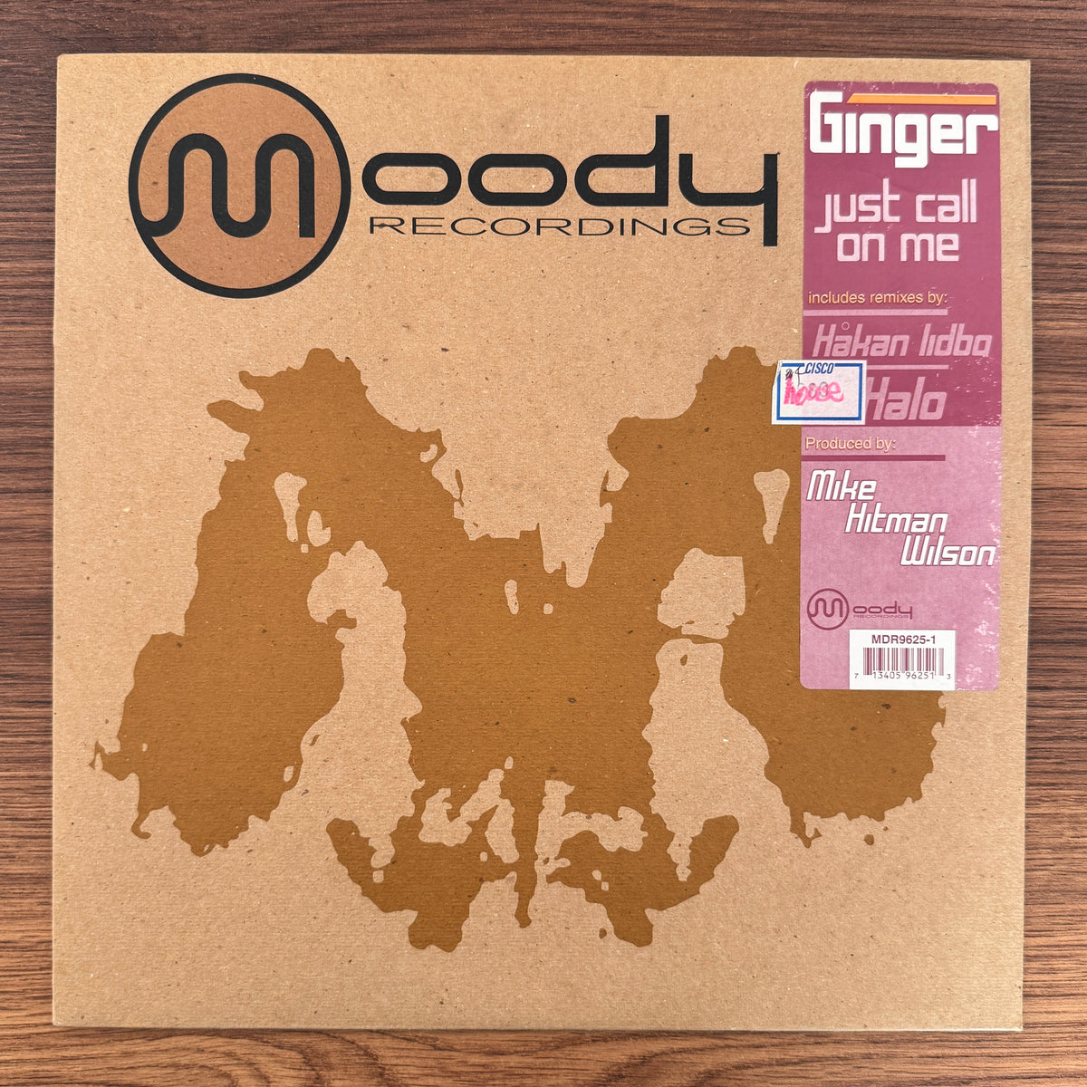 Ginger – Just Call On Me Japan Vinyl