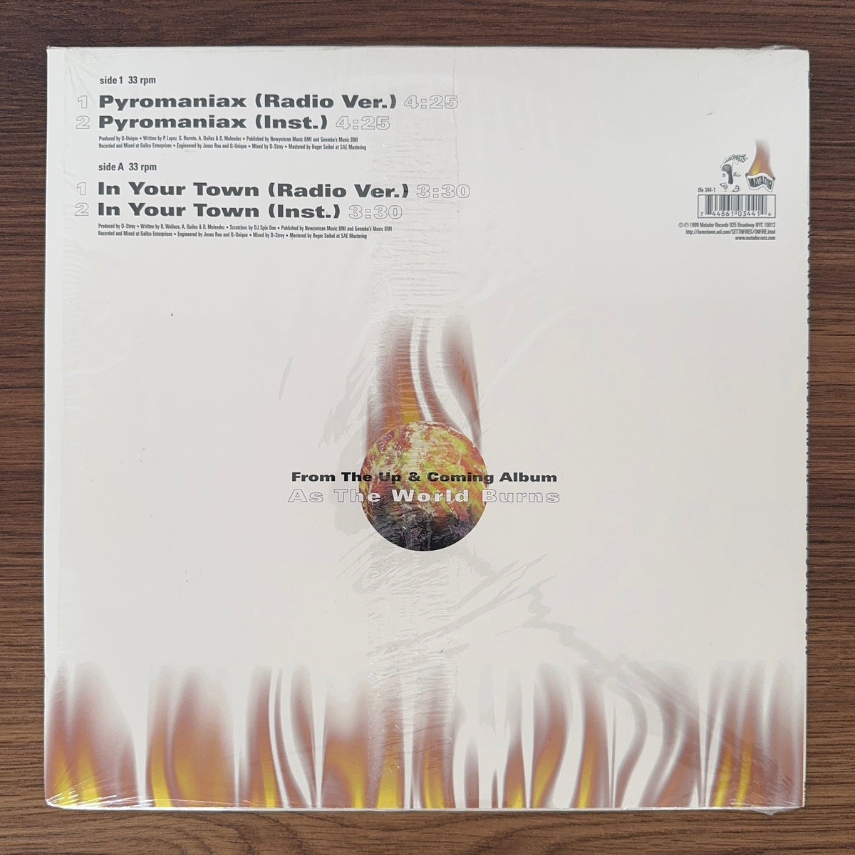 The Arsonists – Pyromaniax / In Your Town Japan Vinyl