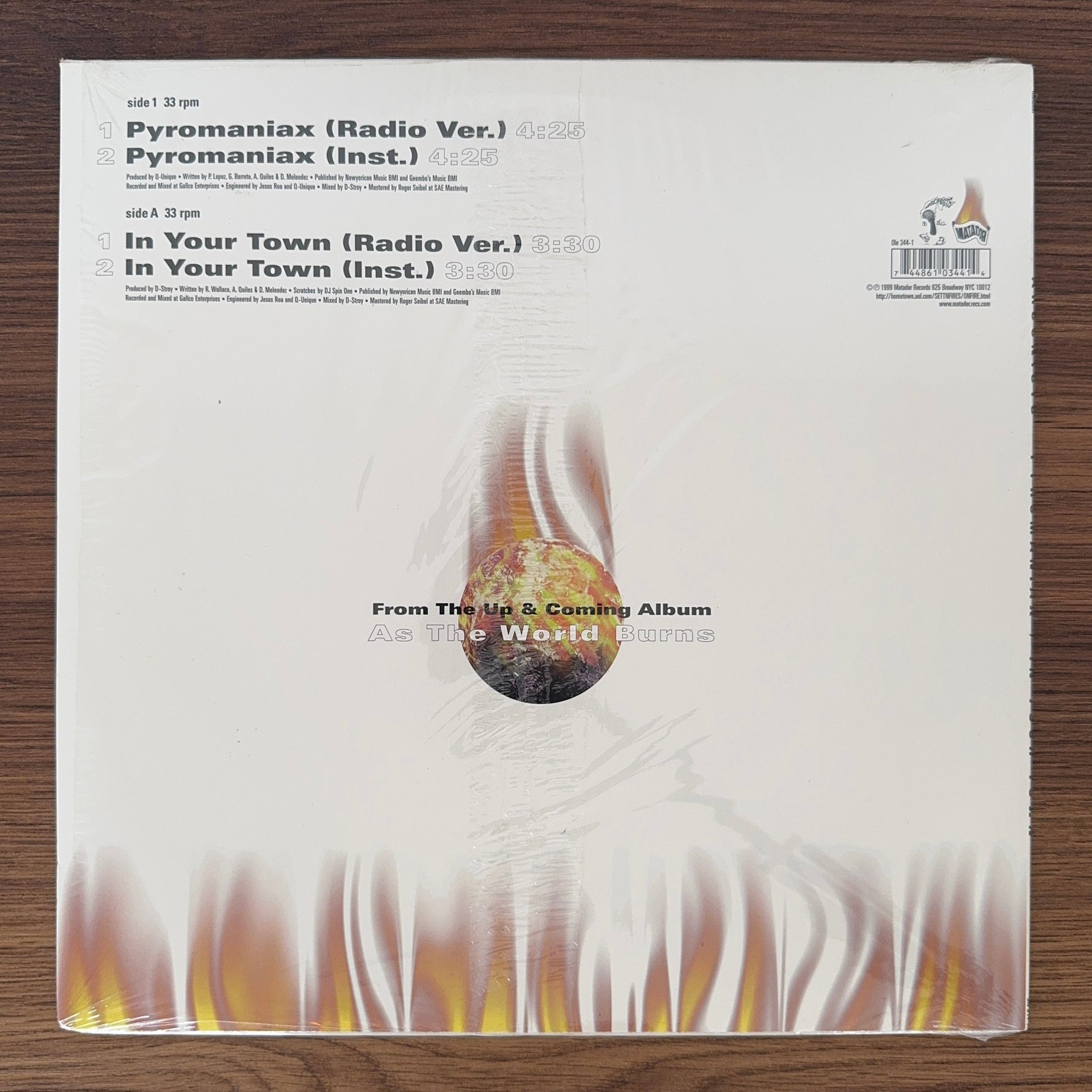 The Arsonists – Pyromaniax / In Your Town Japan Vinyl
