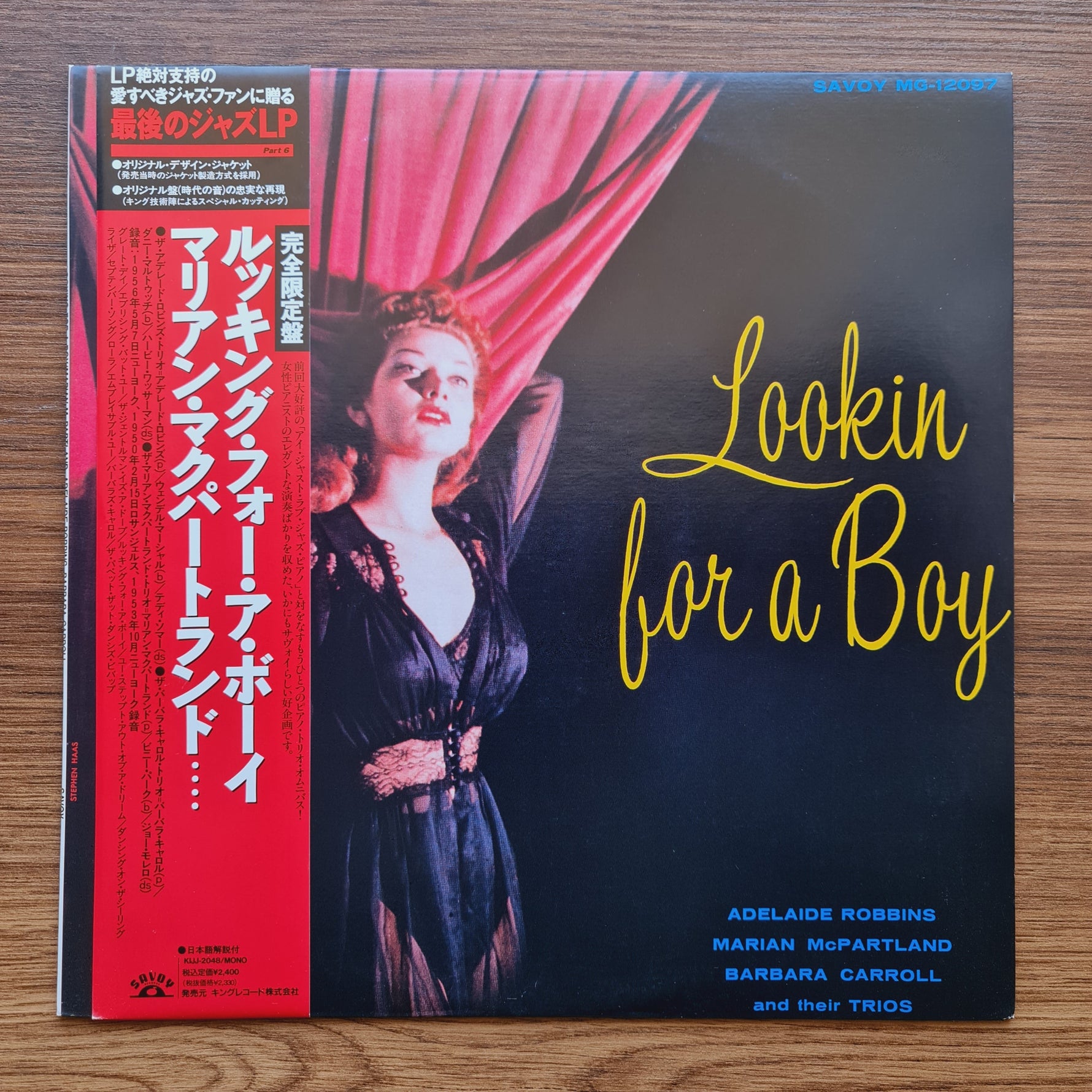 Adelaide Robbins, Marian McPartland, Barbara Carroll – Lookin For A Boy Only Japan Vinyl