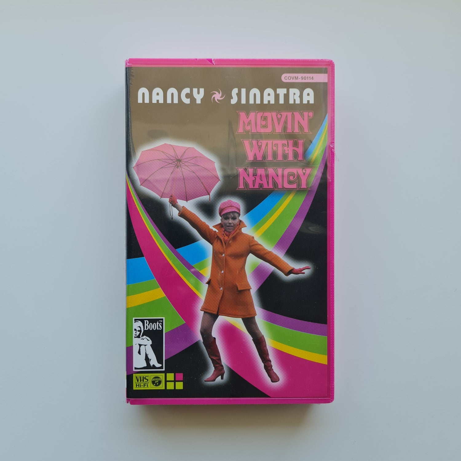 Nancy Sinatra - Movin' With Nancy VHS Only Japan Vinyl