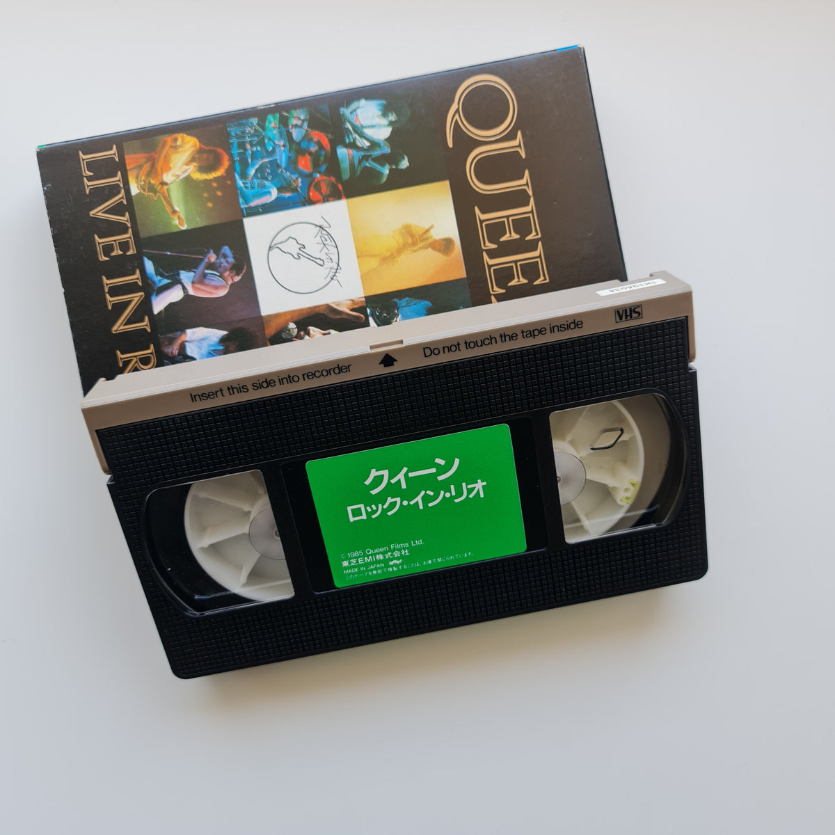 Queen ‎– Live In Rio VHS Only Japan Vinyl