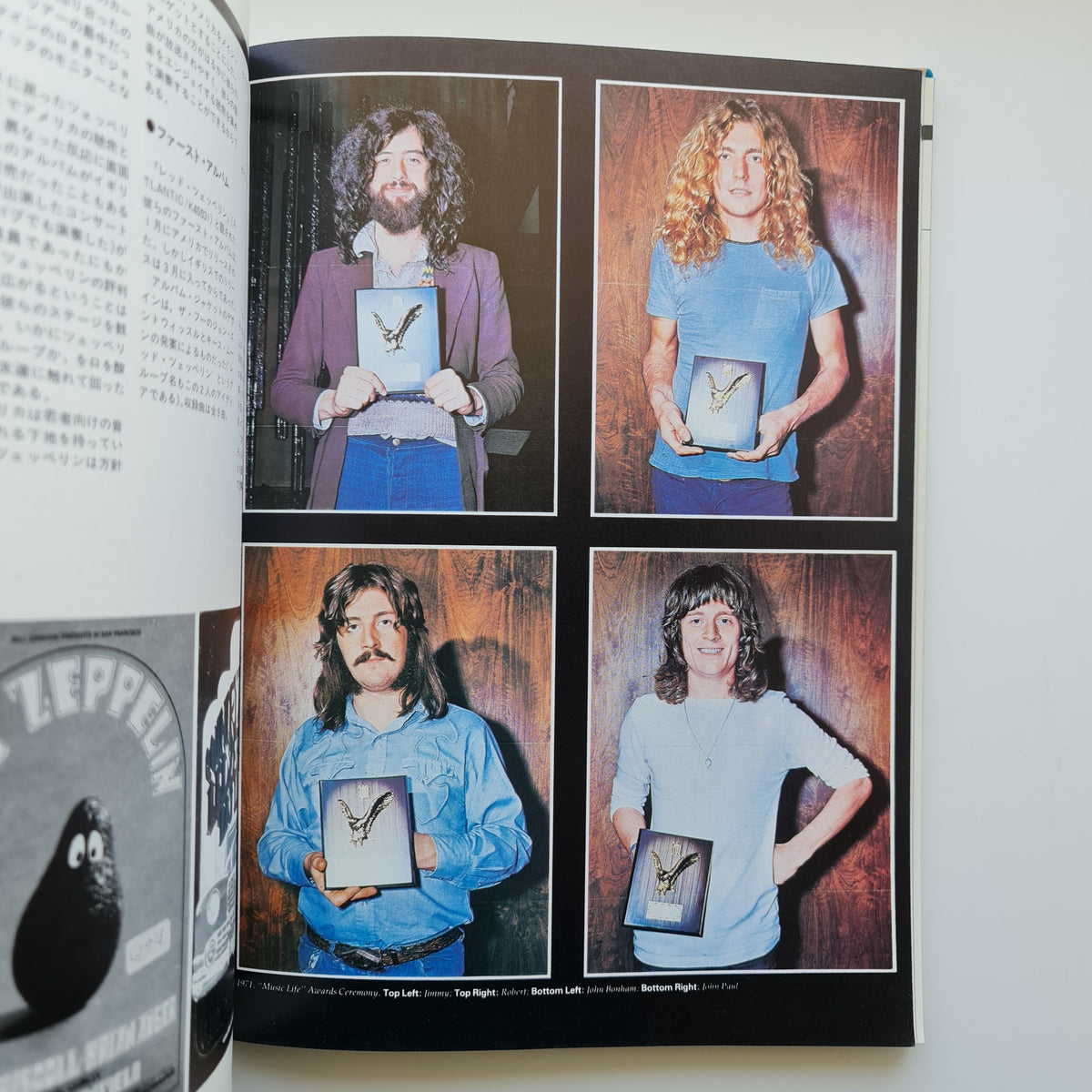 Led Zeppelin In The Light Kitap Only Japan Vinyl