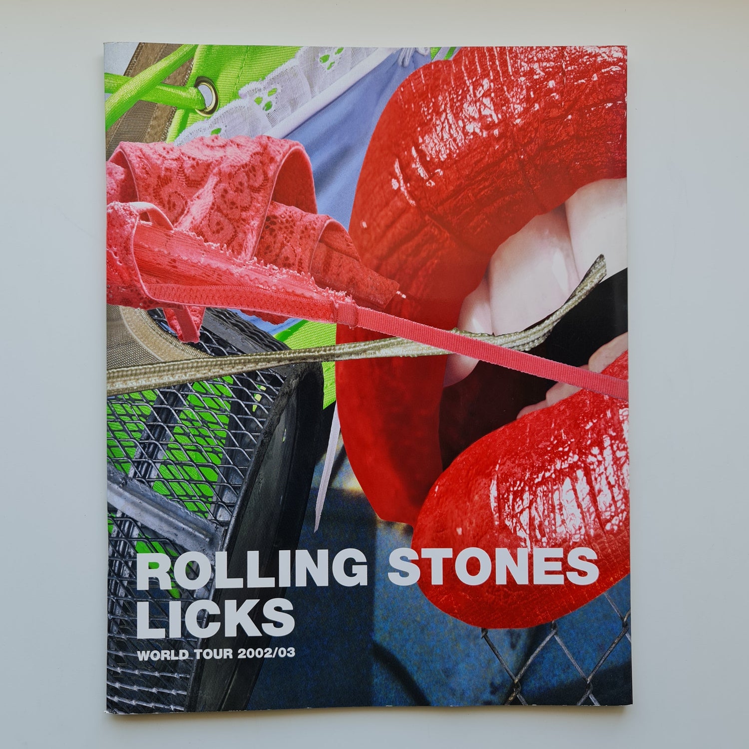 Rolling Stones Licks World Tour Kitap Only Japan Vinyl