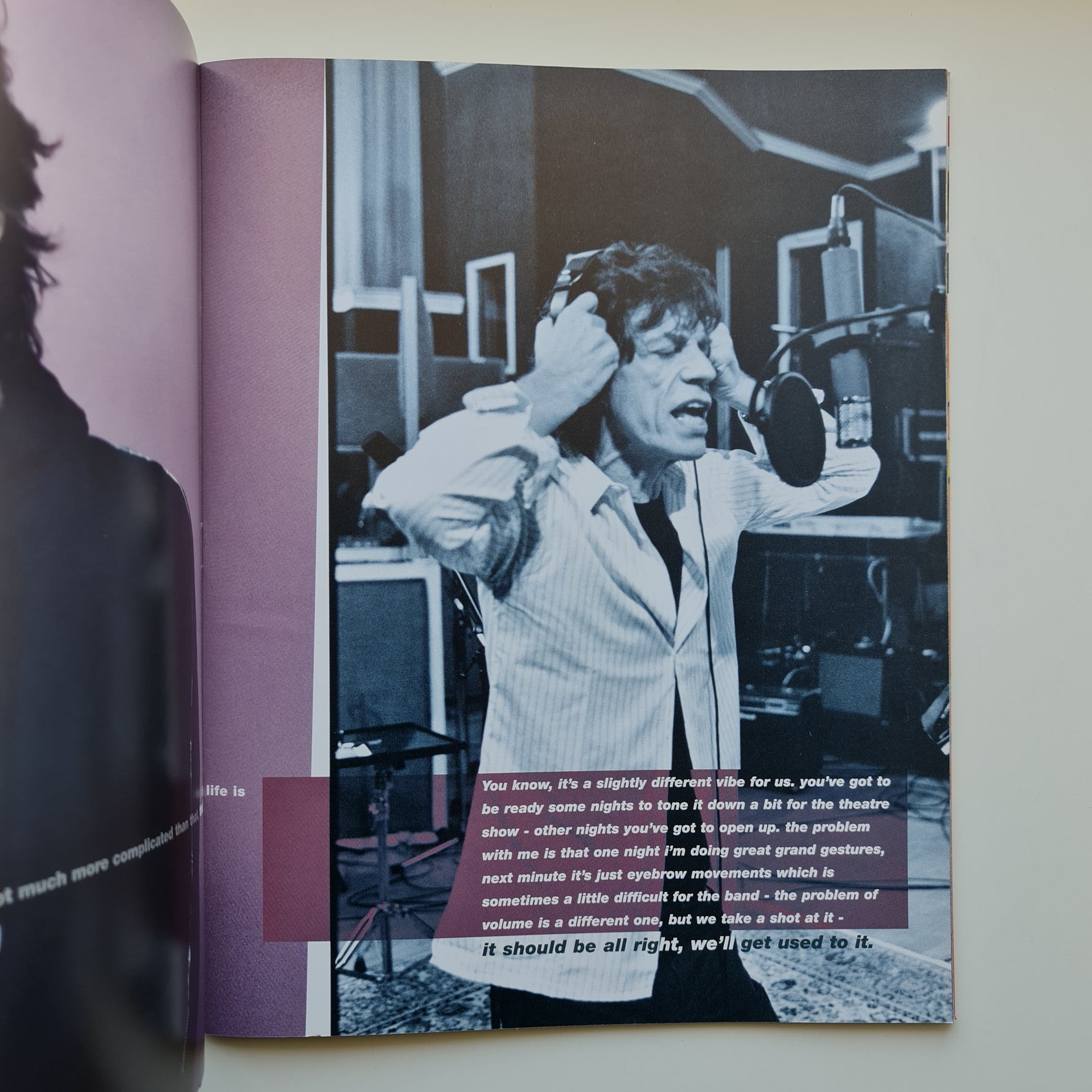 Rolling Stones Licks World Tour Kitap Only Japan Vinyl