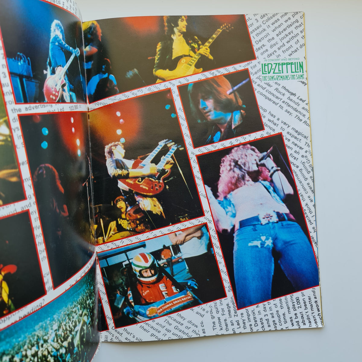 Led Zeppelin The Song Remains the Same Kitap Only Japan Vinyl