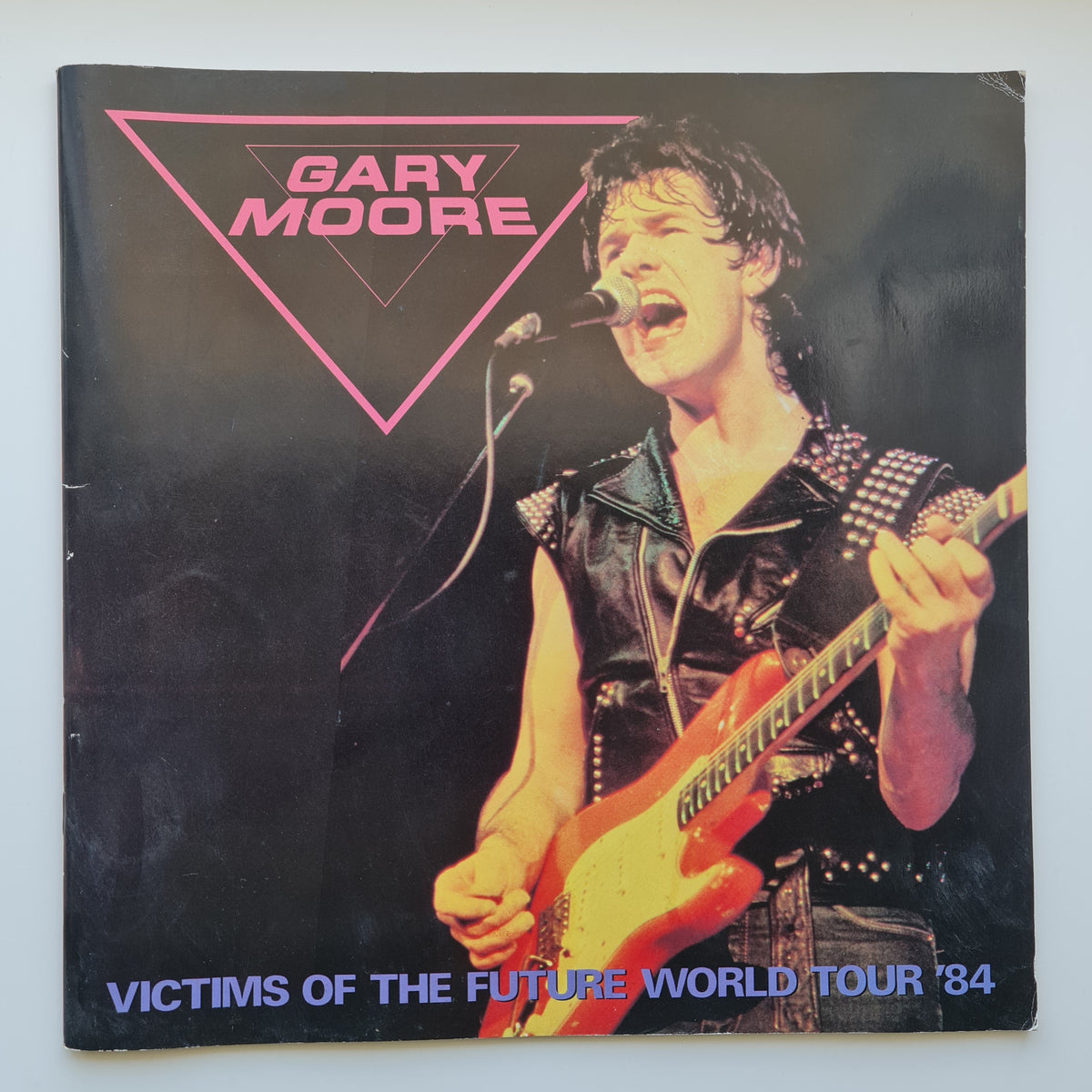 Gary Moore Victims of the Future World Tour '84 Kitap Only Japan Vinyl