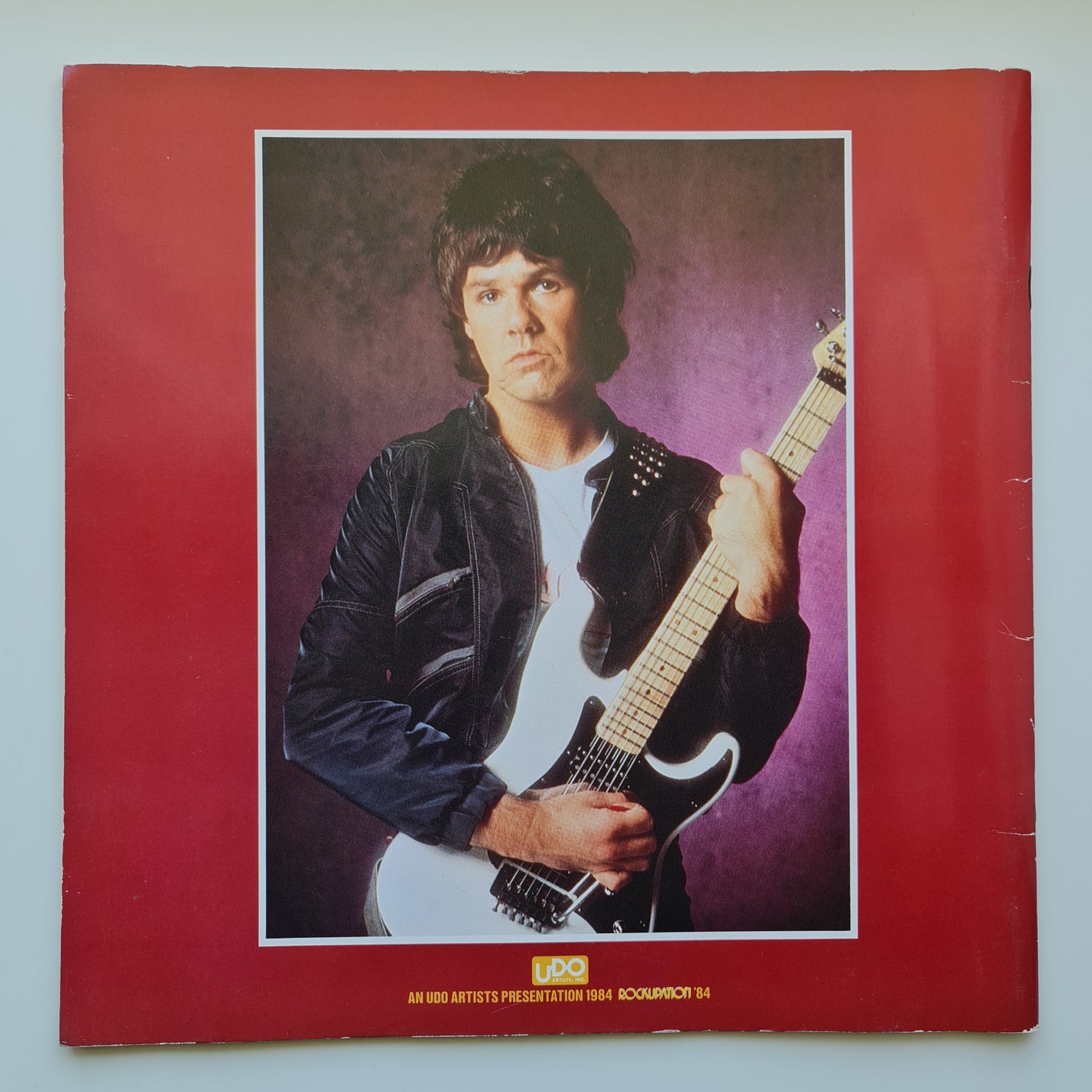 Gary Moore Victims of the Future World Tour '84 Kitap Only Japan Vinyl