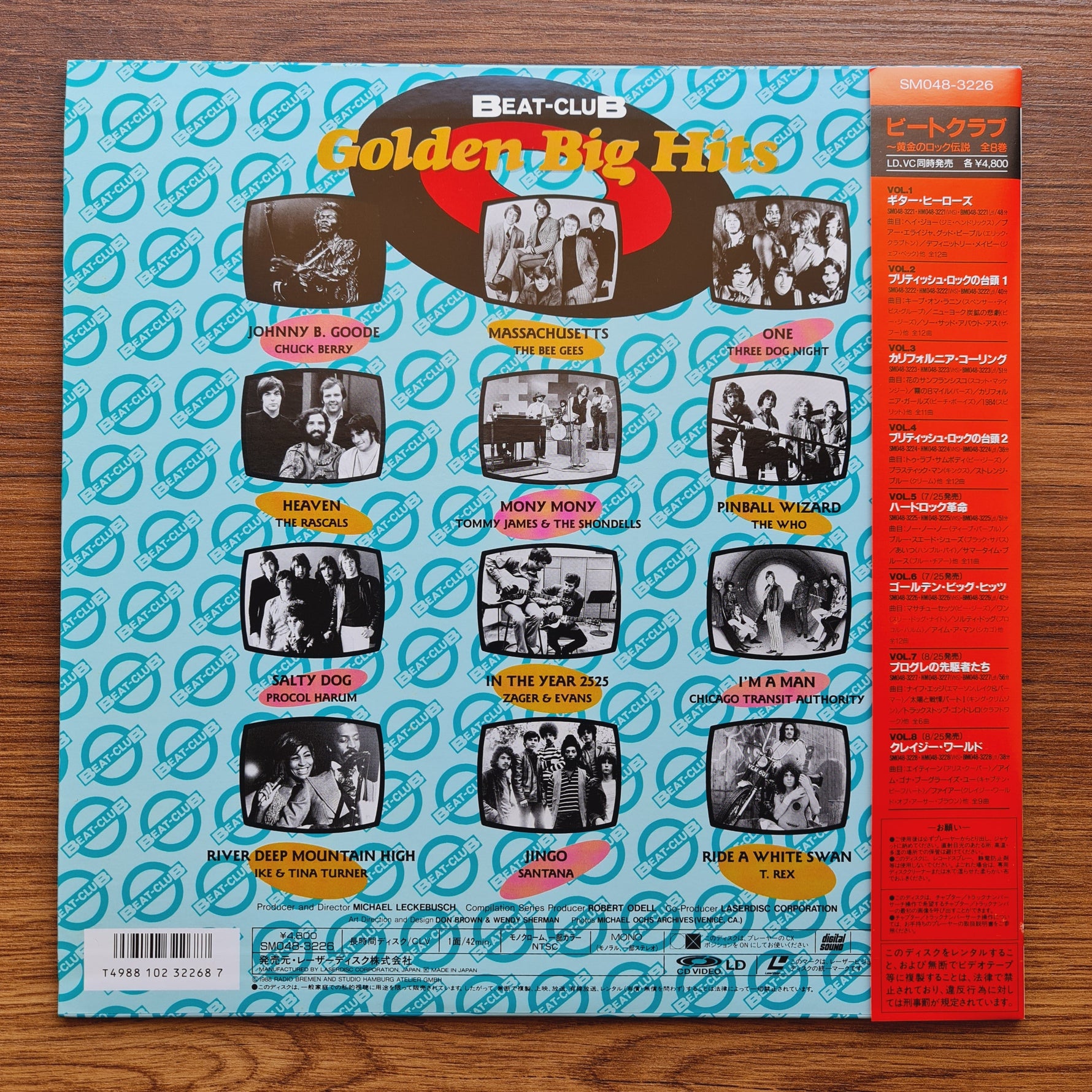 Beat-Club Vol. 6 - Golden Big Hits LaserDisc Only Japan Vinyl