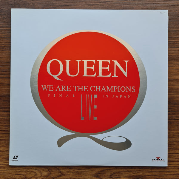 Queen – We Are The Champions (Final Live In Japan) LaserDisc