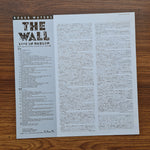 Roger Waters – The Wall (Live In Berlin) LaserDisc Only Japan Vinyl