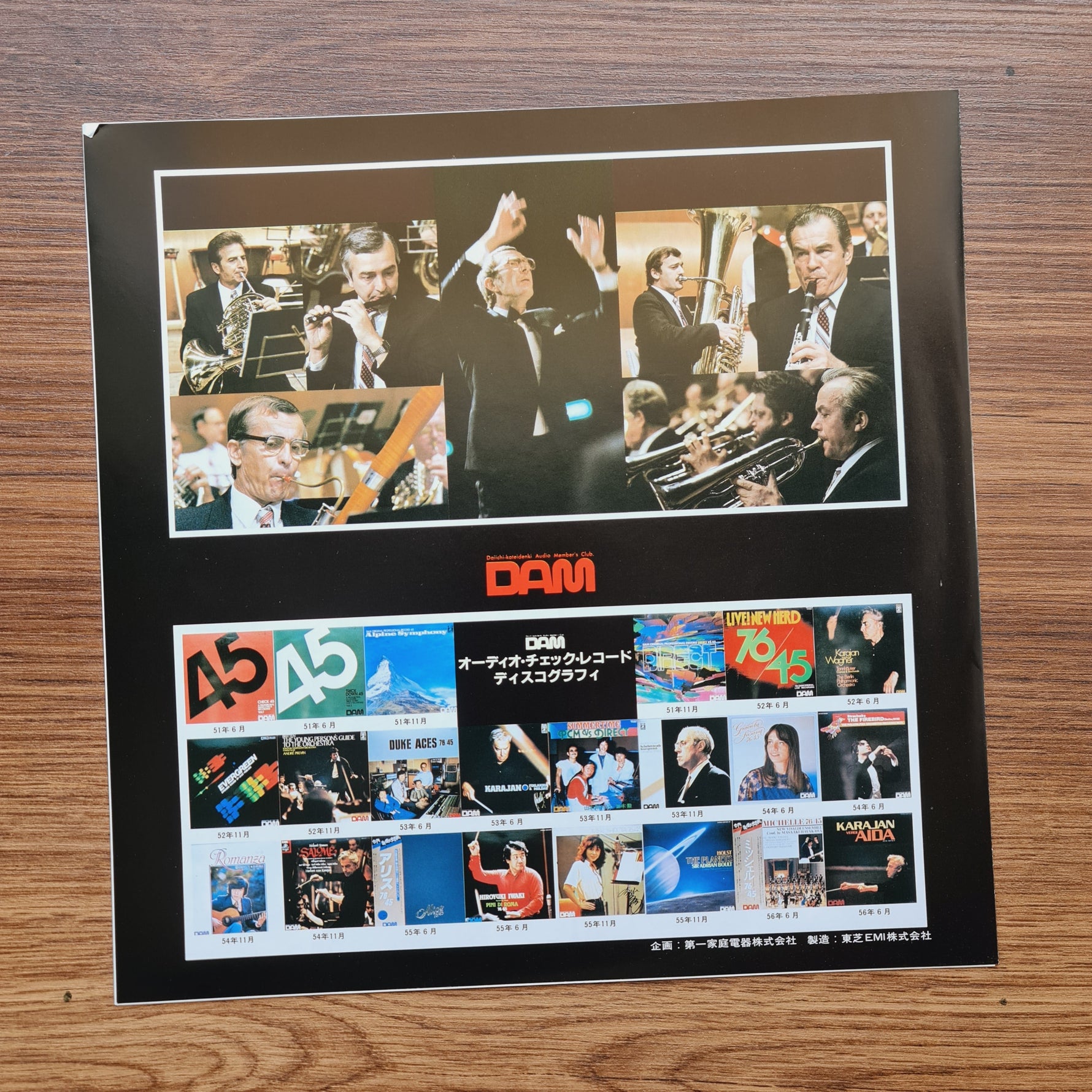 Rundfunk-Blasorchester Leipzig Cond. Klaus Wiese (2) – Khachaturian: Sabre Dance Digital 45 Only Japan Vinyl