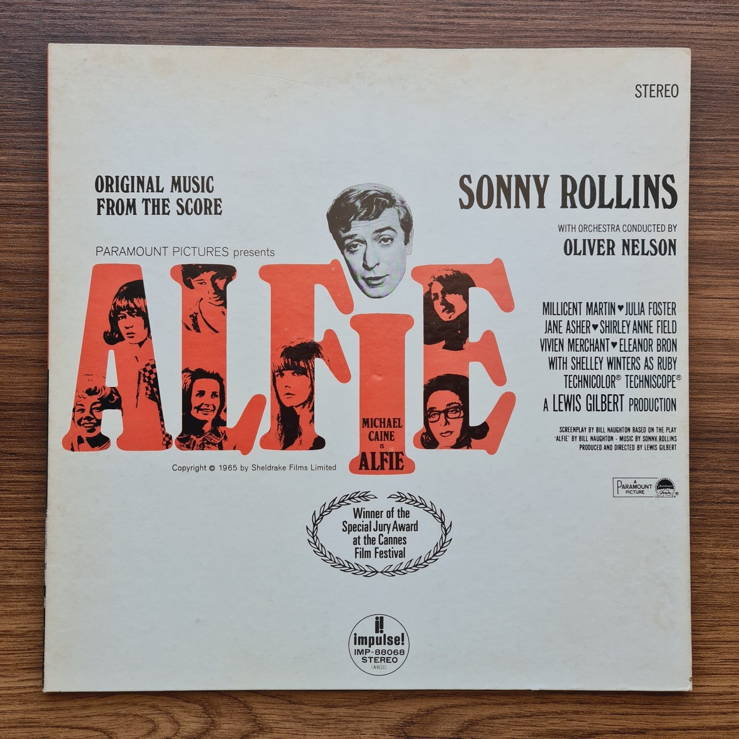 Sonny Rollins – Original Music From The Score "Alfie" Only Japan Vinyl