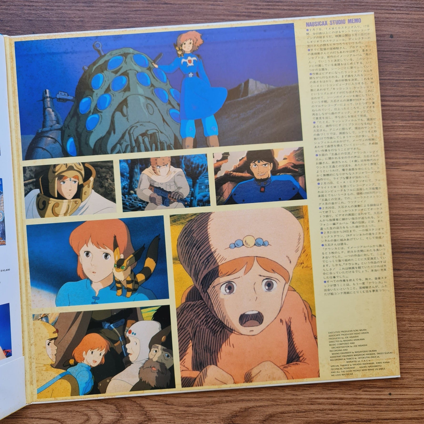 Joe Hisaishi - Nausicaä of the Valley Soundtrack Only Japan Vinyl
