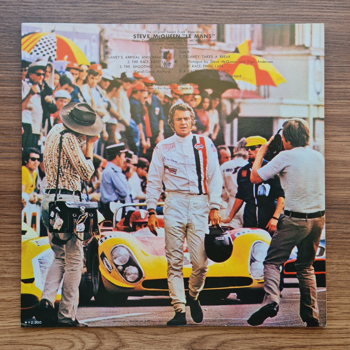 Michel Legrand – Le Mans Soundtrack Only Japan Vinyl