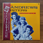 The Andrews Sisters – Greatest Hits 16 Only Japan Vinyl