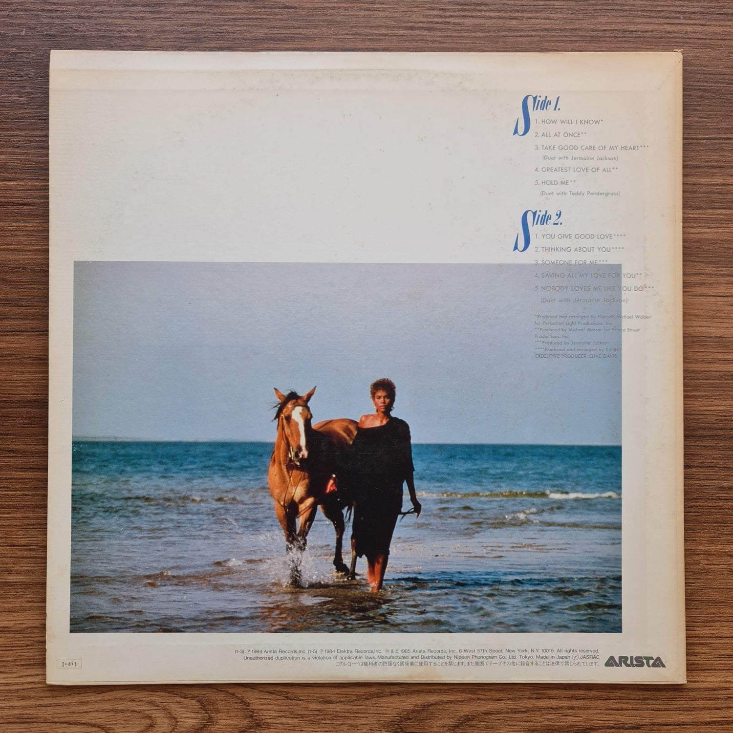 Whitney Houston – Whitney Houston Only Japan Vinyl