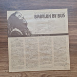 Bob Marley & The Wailers – Babylon By Bus Only Japan Vinyl