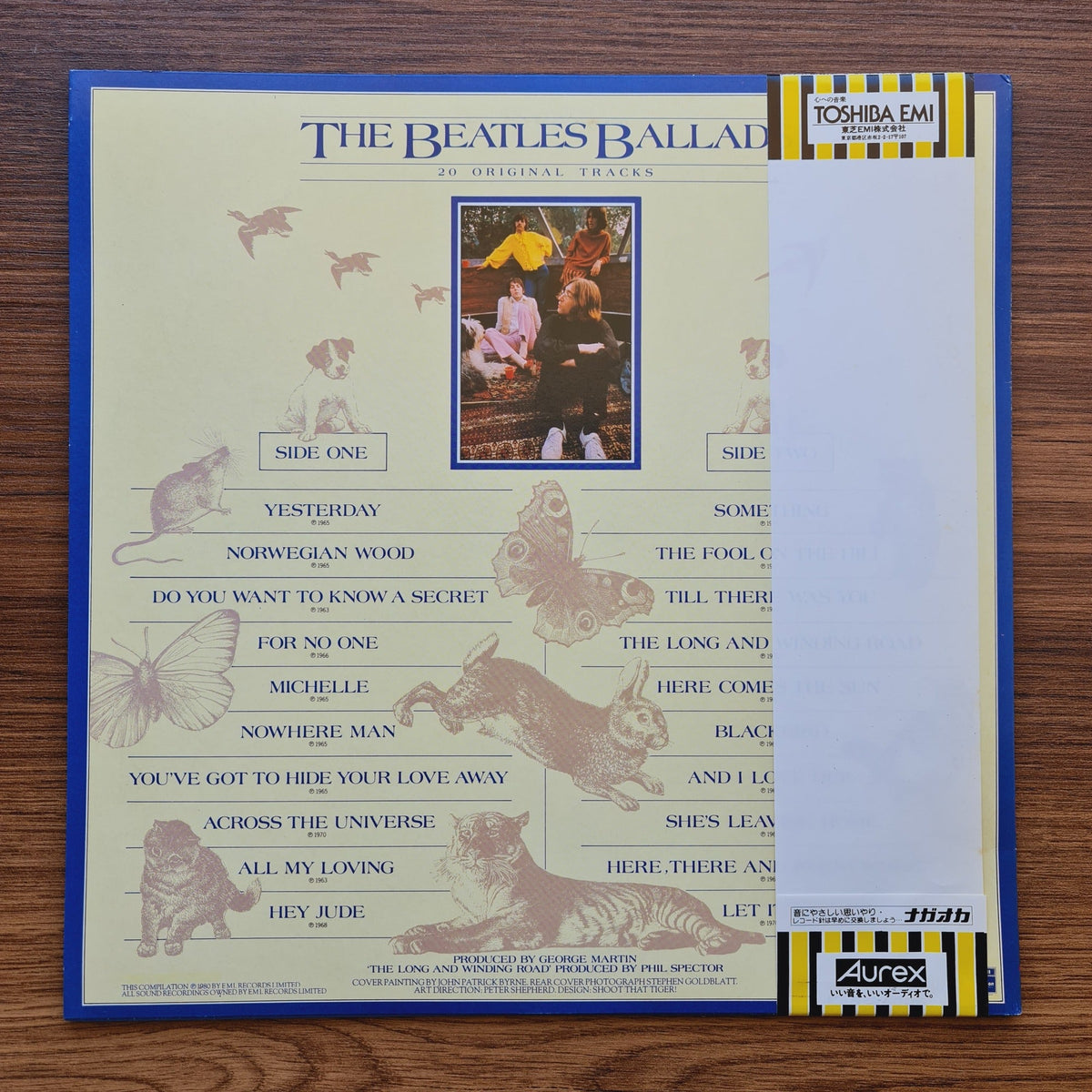 The Beatles – The Beatles Ballads (20 Original Tracks) Only Japan Vinyl