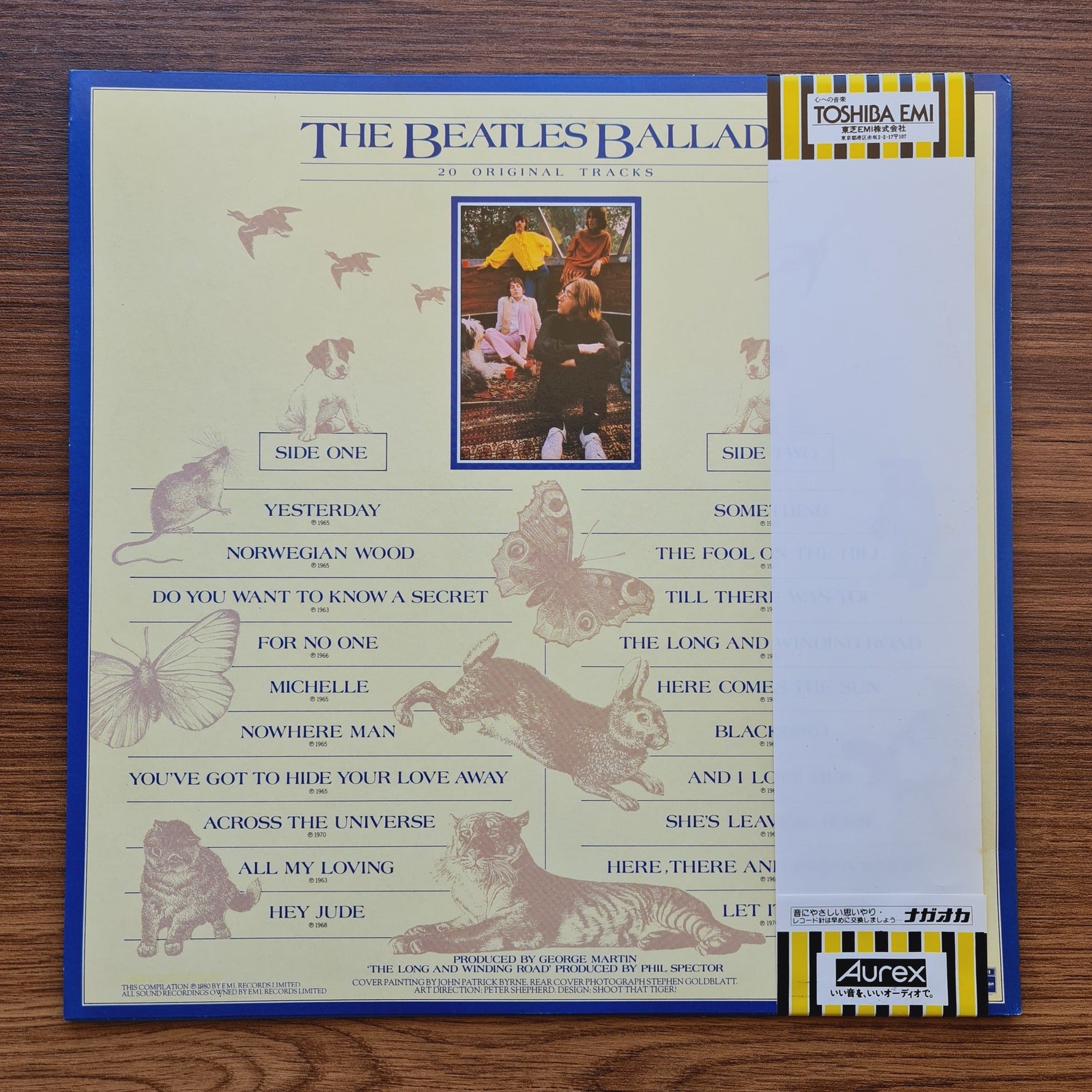 The Beatles – The Beatles Ballads (20 Original Tracks) Only Japan Vinyl