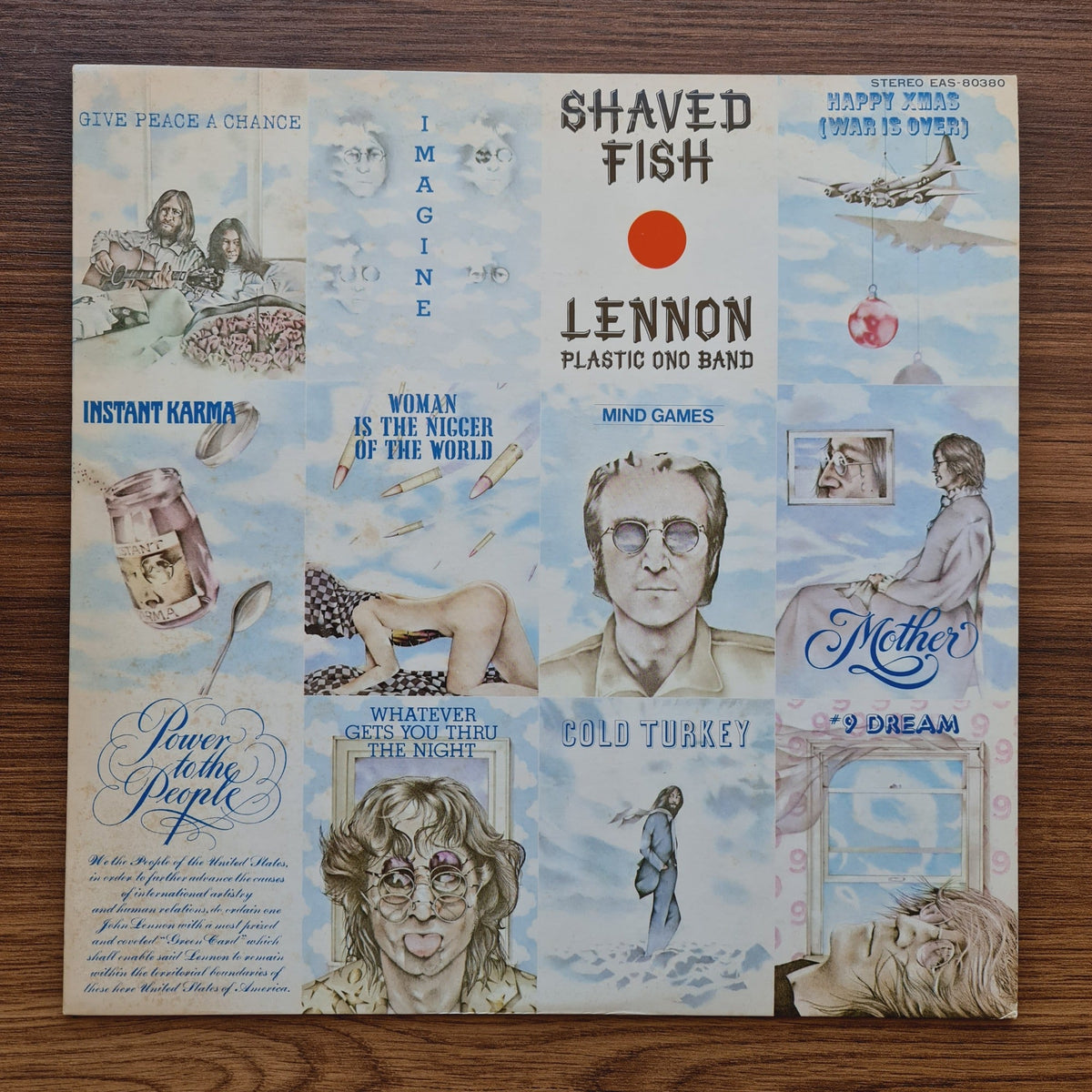 John Lennon, The Plastic Ono Band – Shaved Fish Only Japan Vinyl