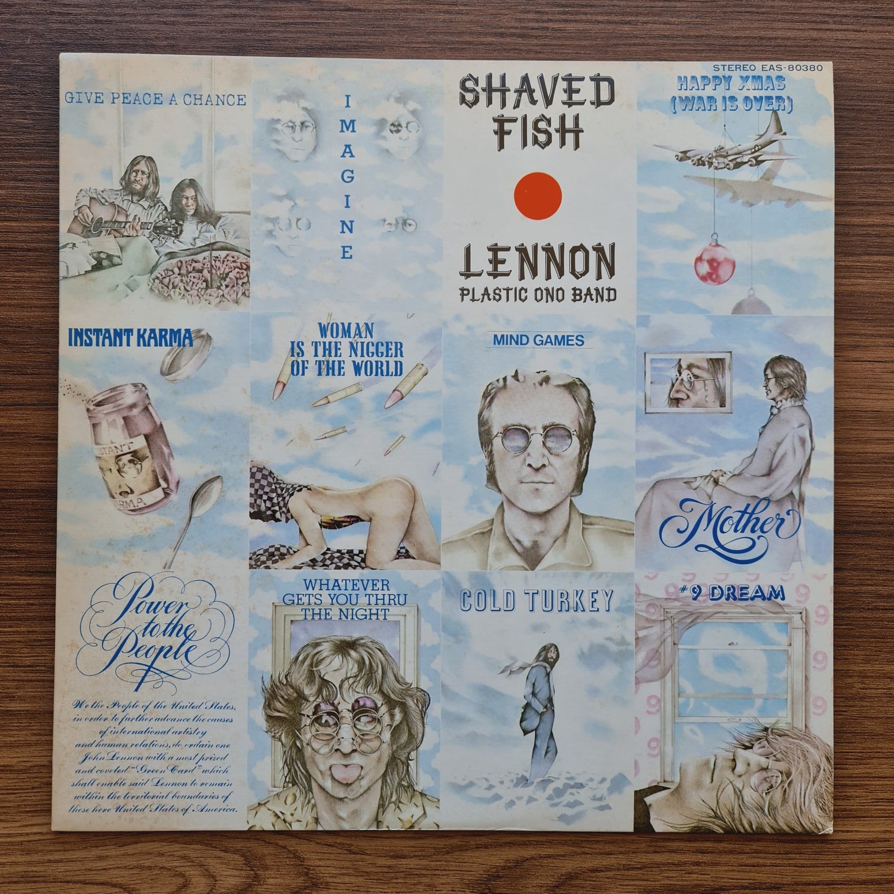 John Lennon, The Plastic Ono Band – Shaved Fish Only Japan Vinyl