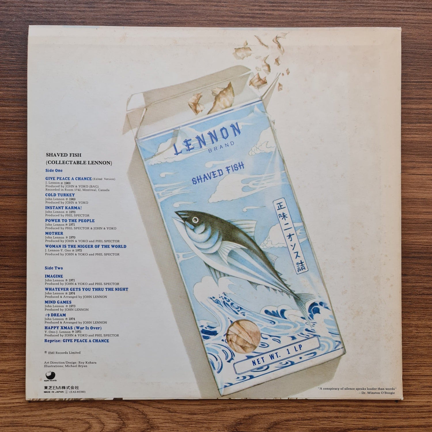 John Lennon, The Plastic Ono Band – Shaved Fish Only Japan Vinyl
