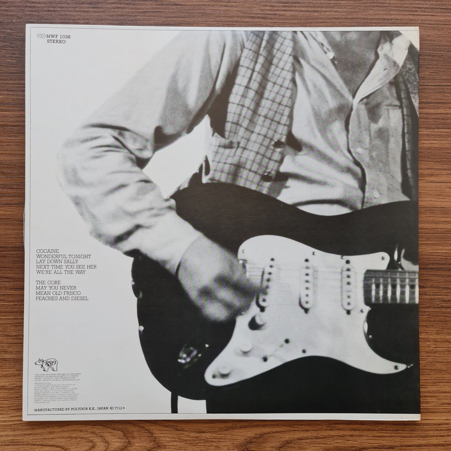 Eric Clapton – Slowhand Only Japan Vinyl