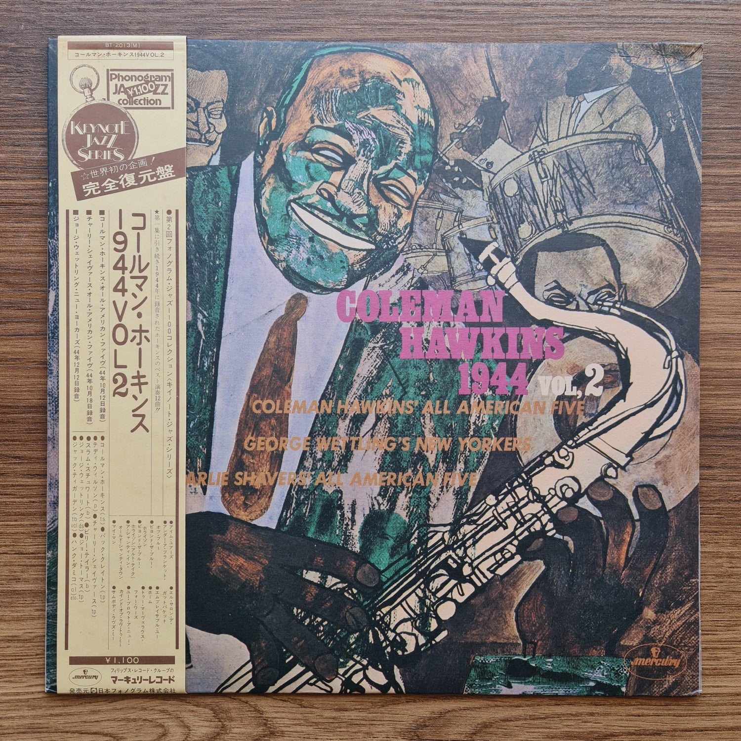 Coleman Hawkins – 1944 Vol. 2 Only Japan Vinyl