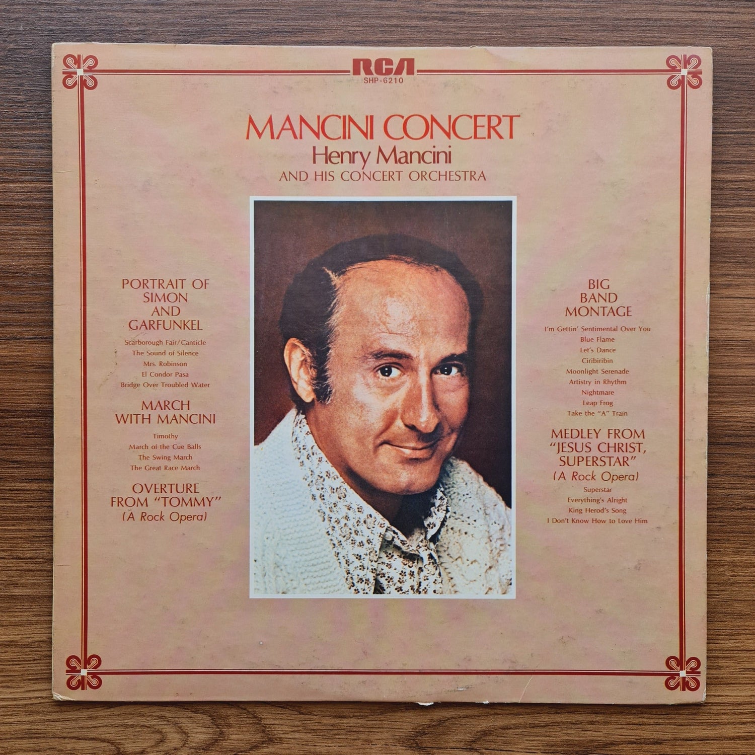 Henry Mancini and His Orchestra Mancini Concert Only Japan Vinyl