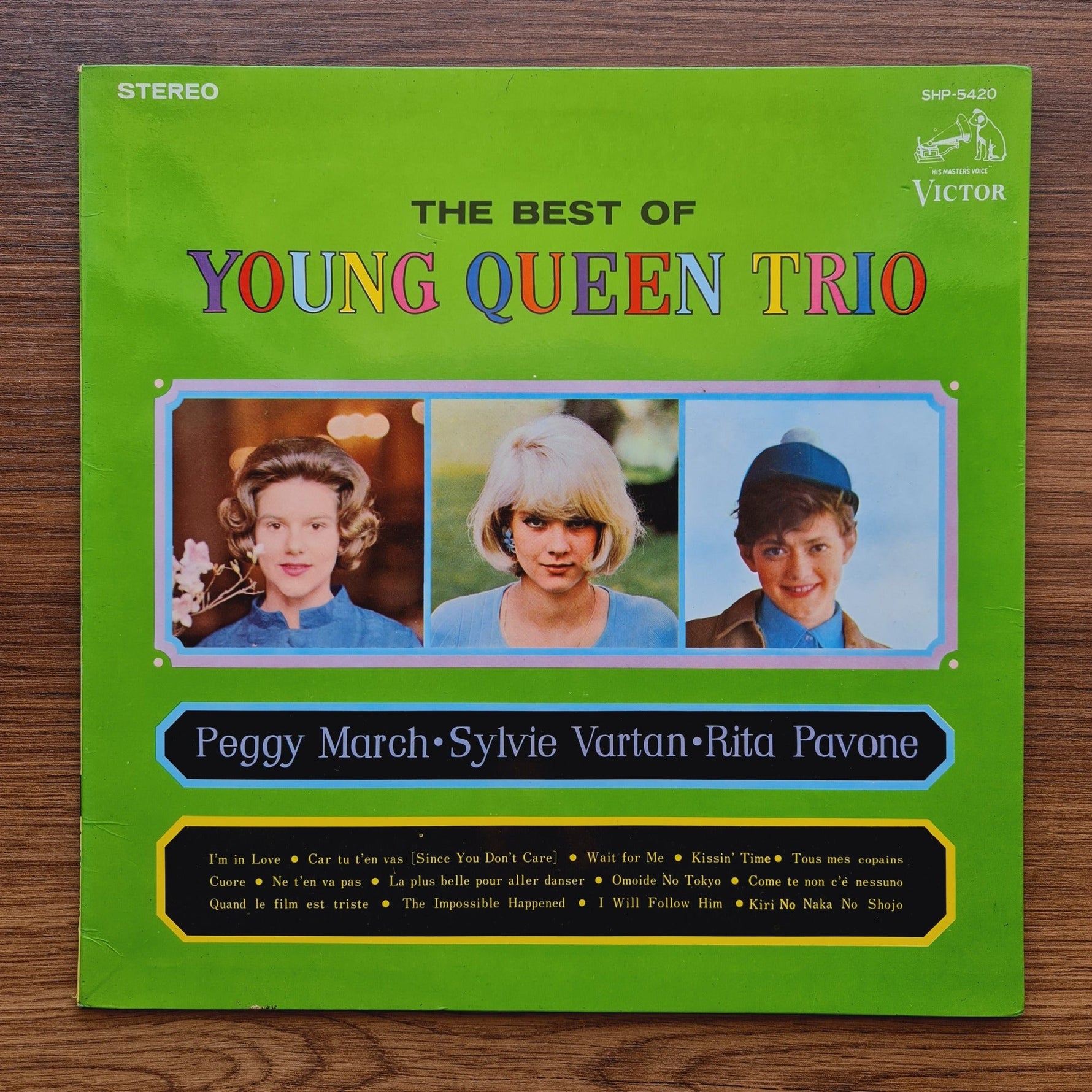 Peggy March / Sylvie Vartan / Rita Pavone – The Best Of Young Queen Trio Only Japan Vinyl