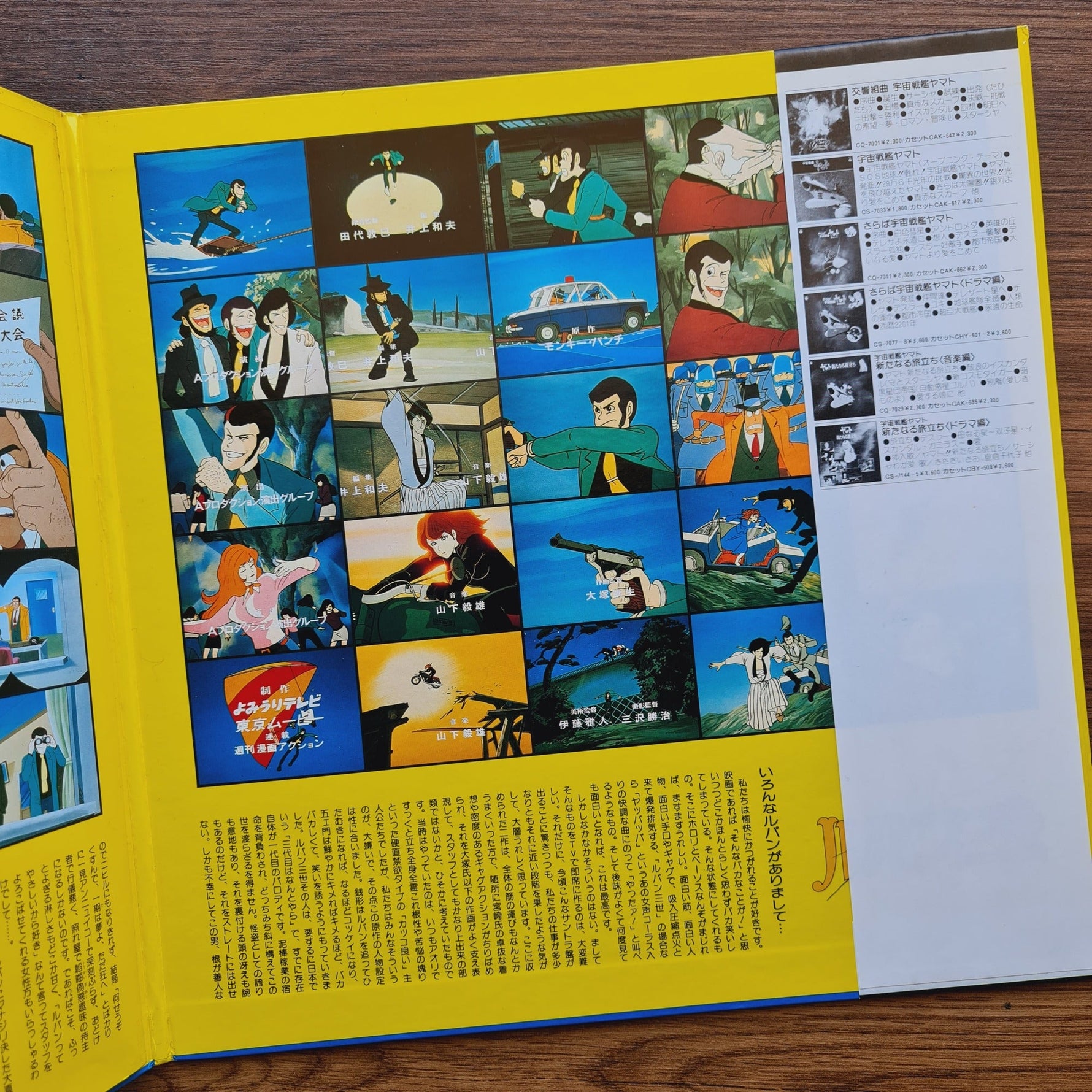 Takeo Yamashita - Lupin the Third Soundtrack Only Japan Vinyl