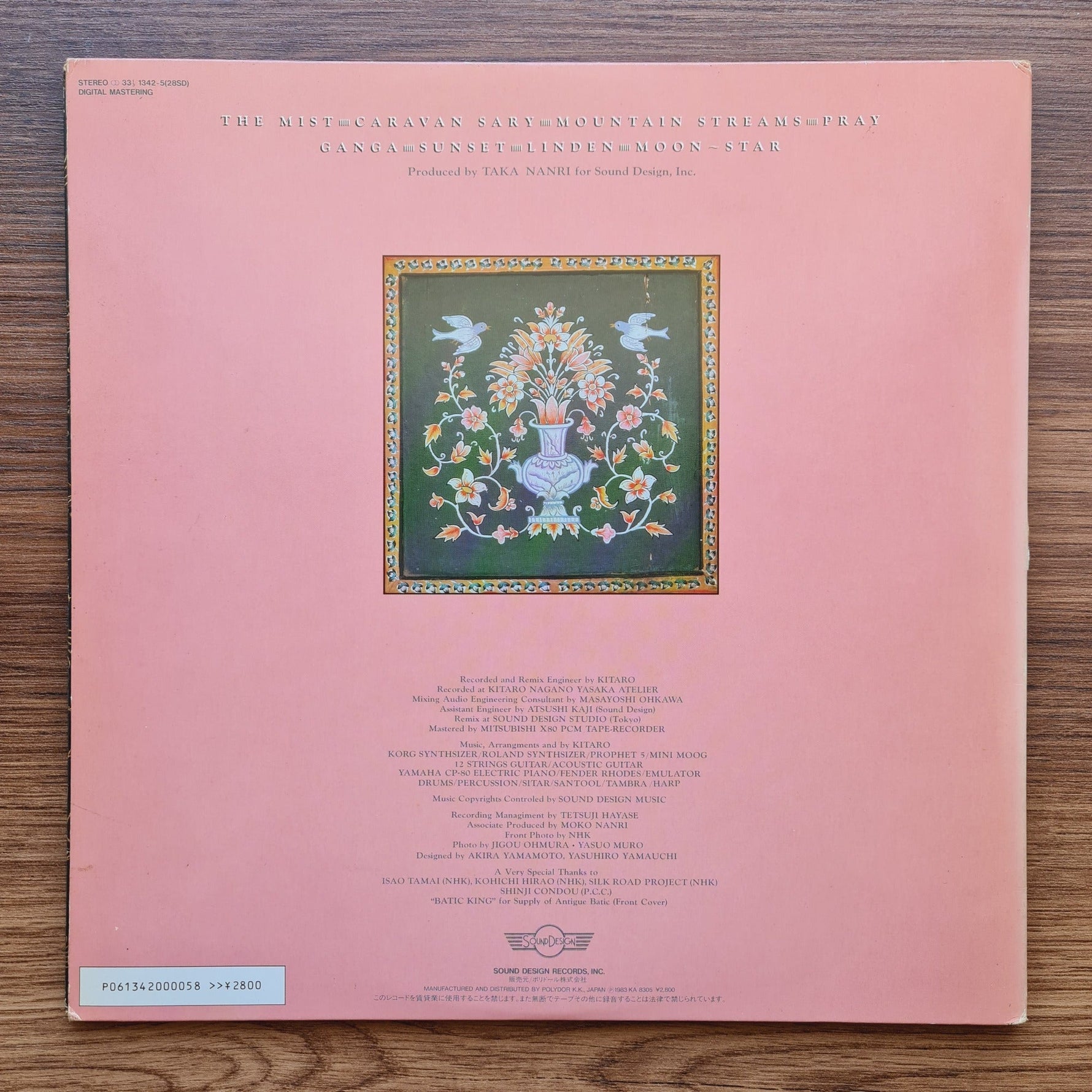 Kitaro – Silk Road IV Ten-Jiku Only Japan Vinyl