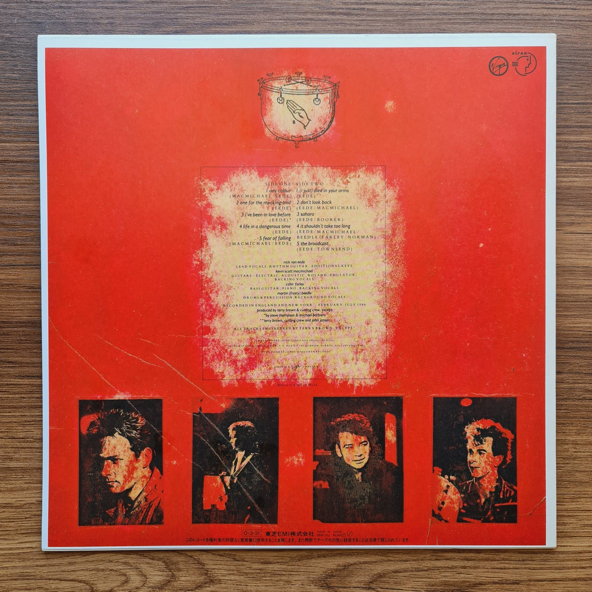 Cutting Crew – Broadcast Only Japan Vinyl