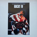 Sylvester Stallone Rocky IV 20x30 cm Boyutunda El İmzalı Fotoğraf (Ömür Boyu COA) Japan Vinyl